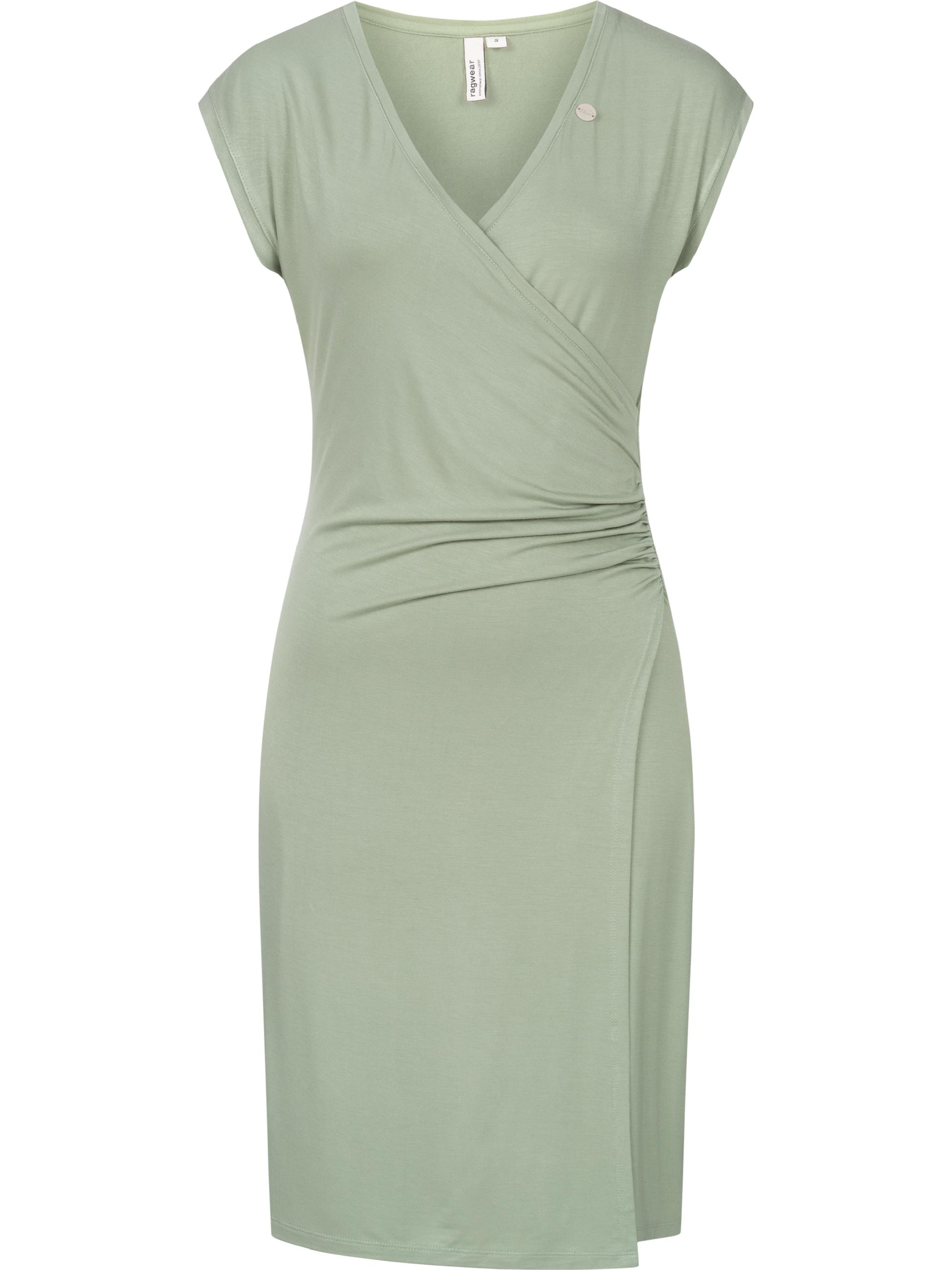 Wickelkleid mit V-Ausschnitt "Crupi" Dusty Green25