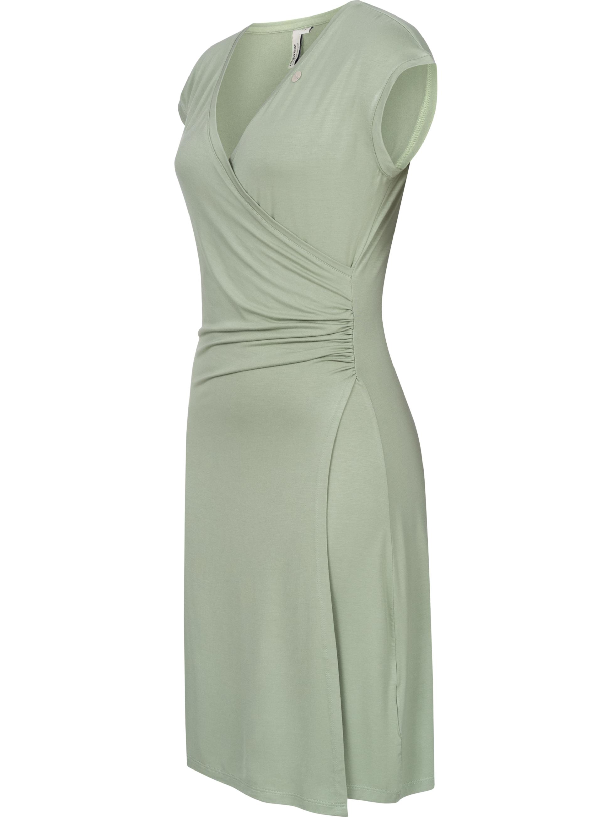 Wickelkleid mit V-Ausschnitt "Crupi" Dusty Green25