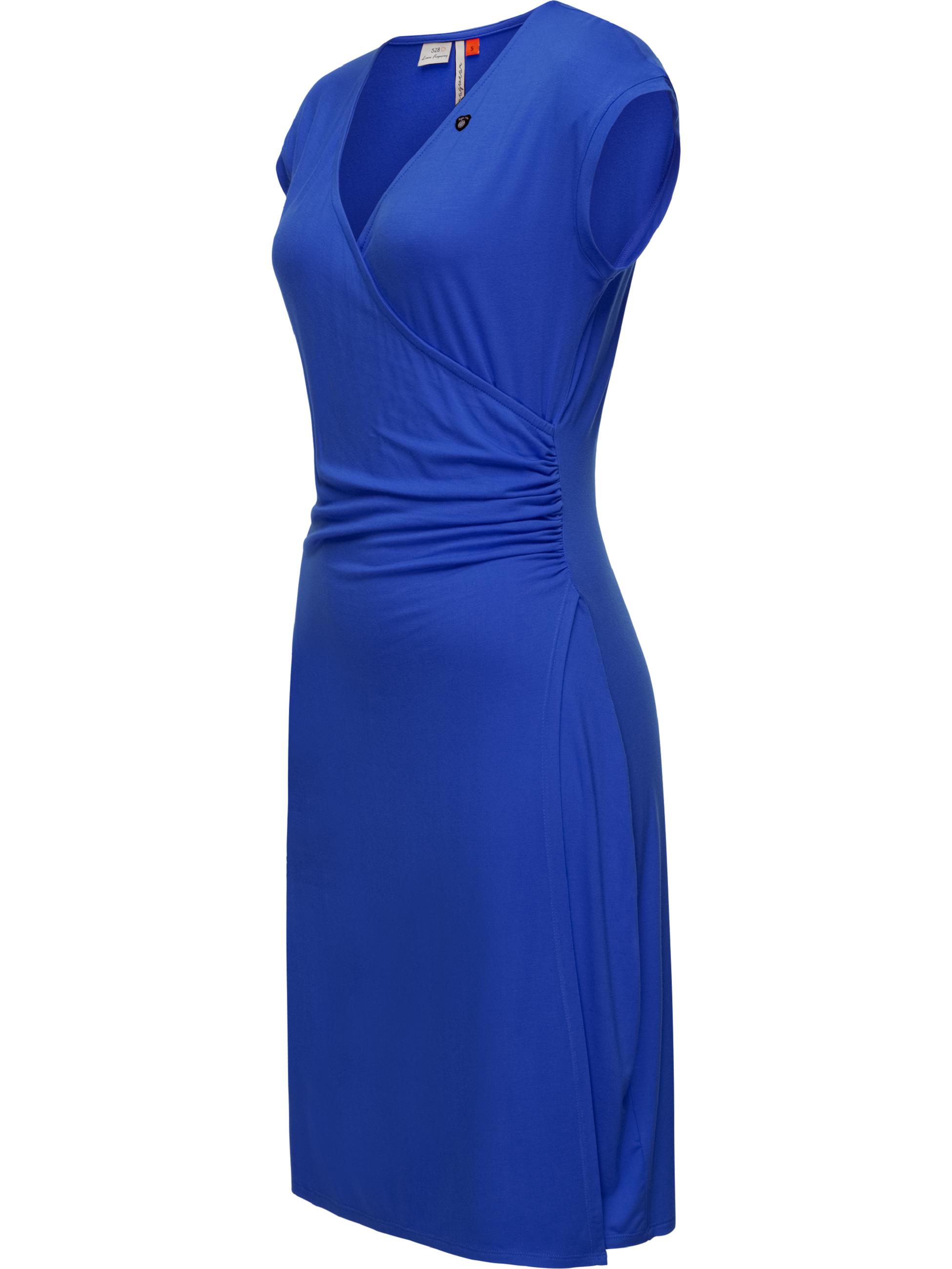 Wickelkleid mit V-Ausschnitt "Crupi" Indigo Blue