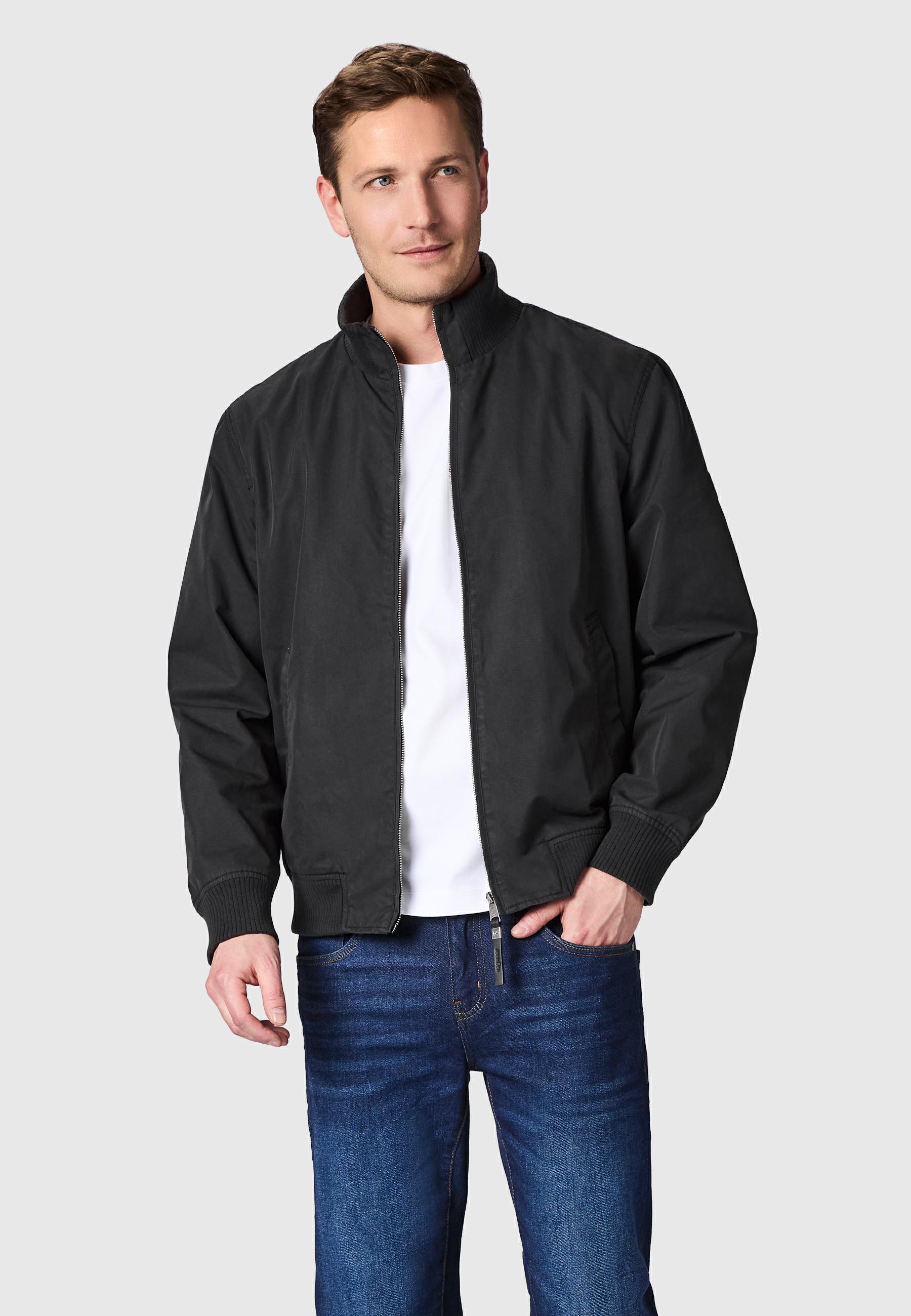 Übergangsjacke mit elastischen Bündchen "Crusien YOUMODO" Black