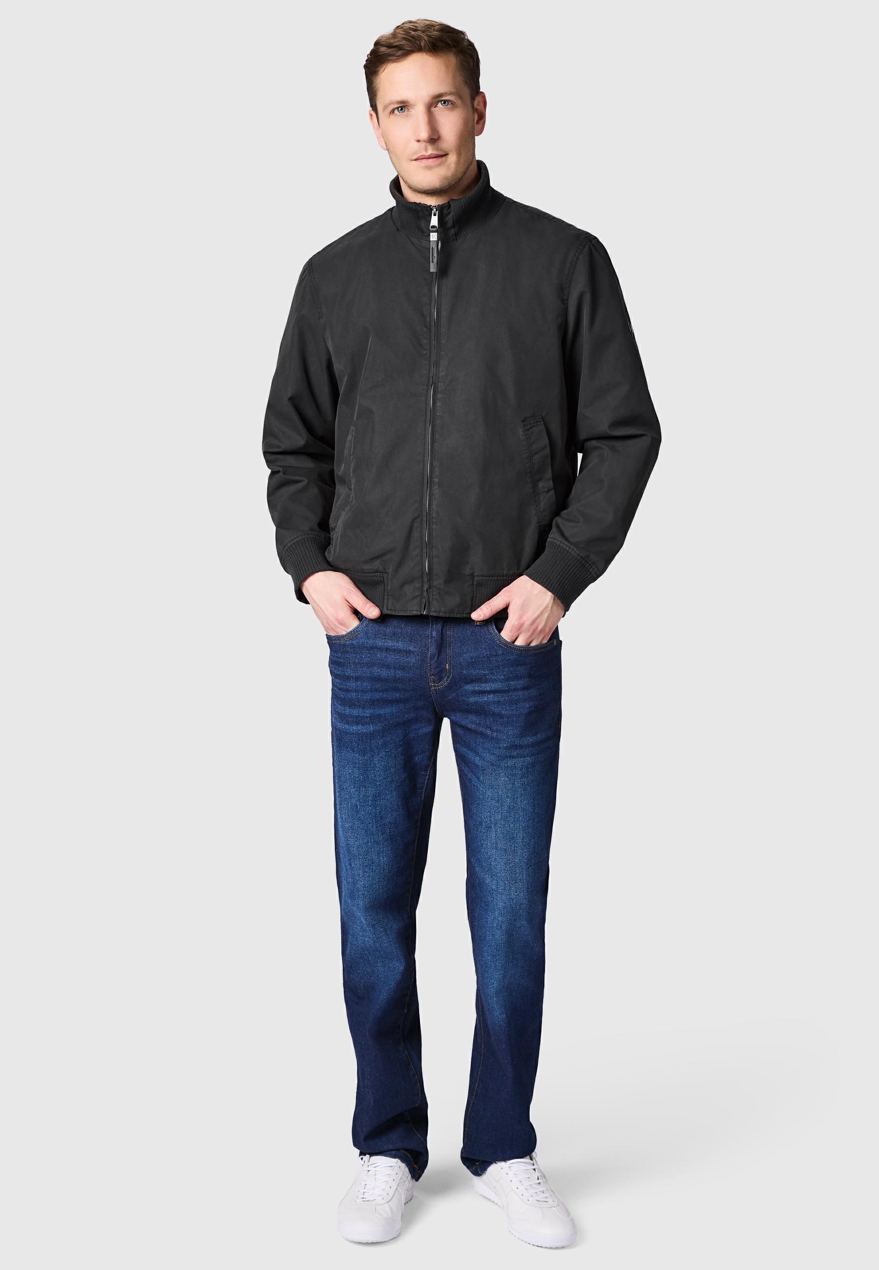 Übergangsjacke mit elastischen Bündchen "Crusien YOUMODO" Black