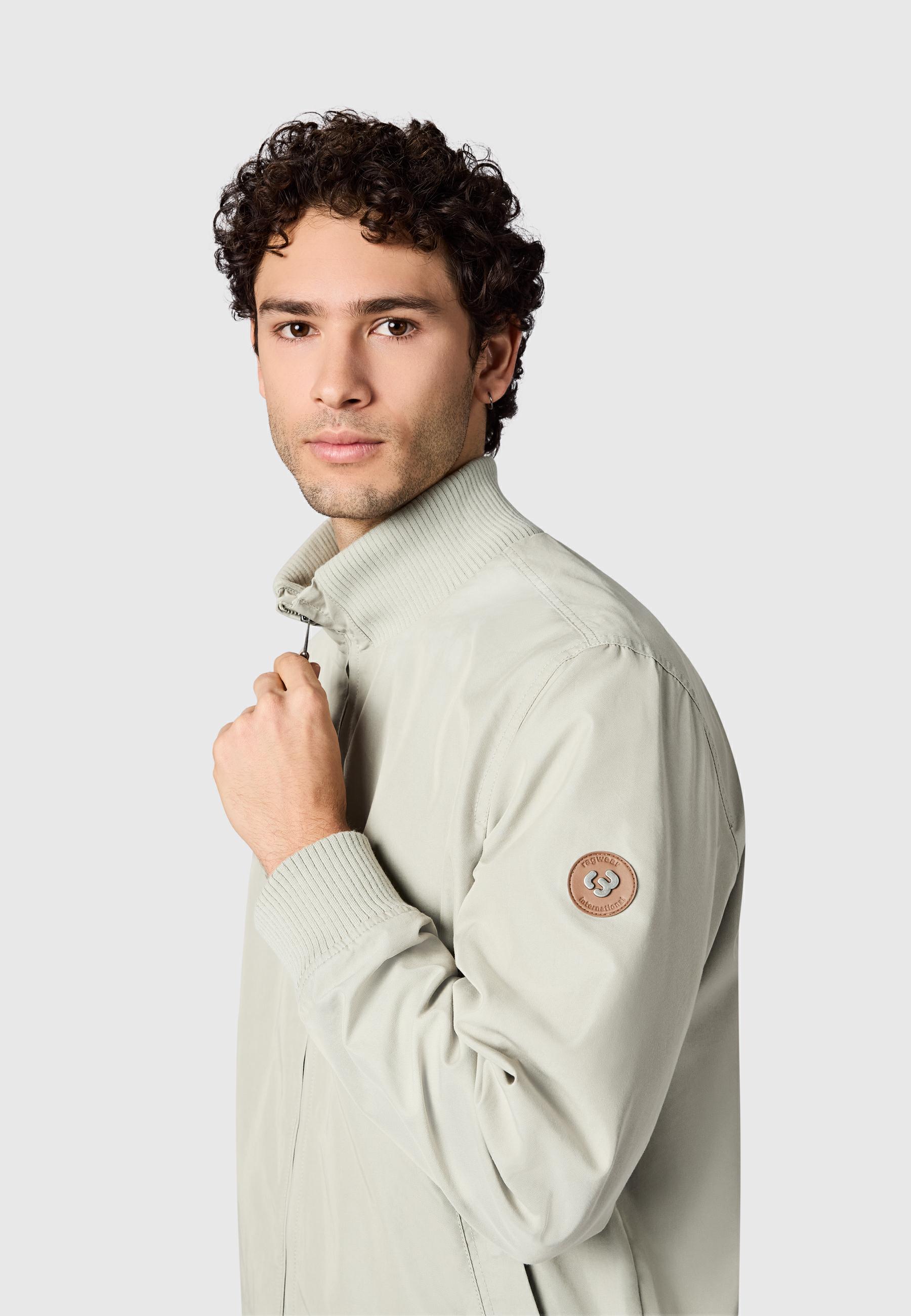 Übergangsjacke mit elastischen Bündchen "Crusien YOUMODO" Dusty Olive