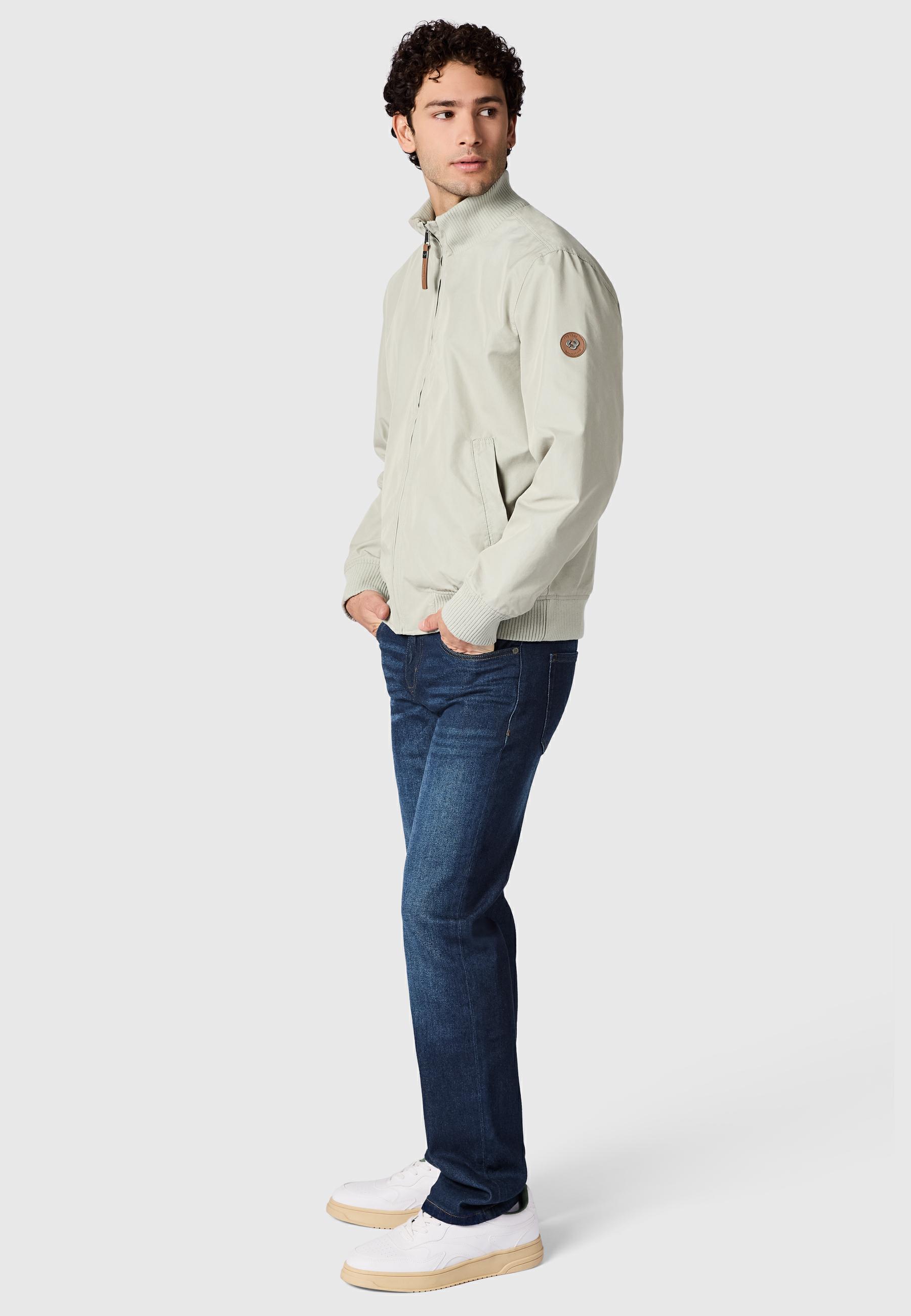 Übergangsjacke mit elastischen Bündchen "Crusien YOUMODO" Dusty Olive