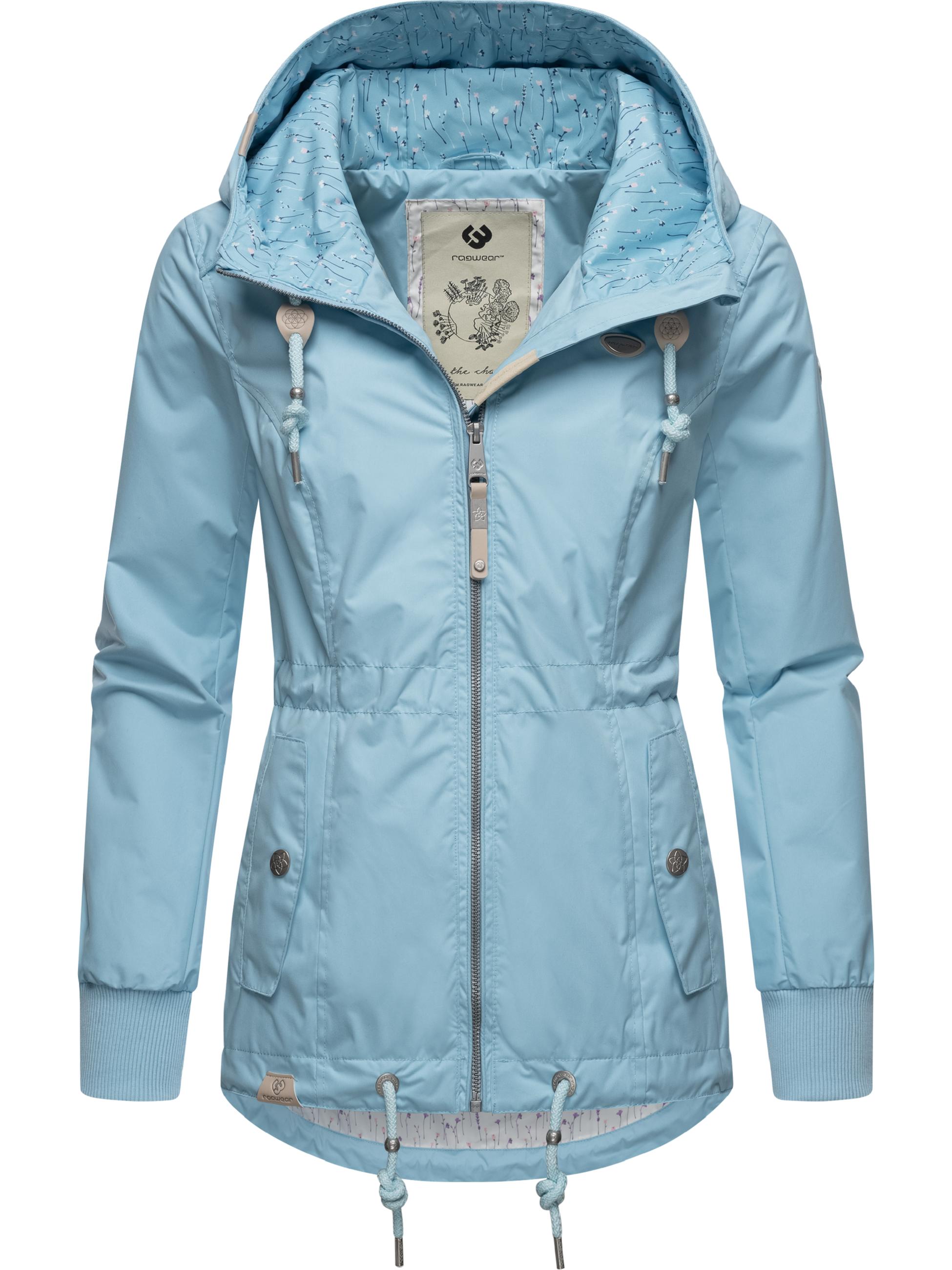 Leichte Übergangsjacke mit Kapuze "Danka" Light Blue23