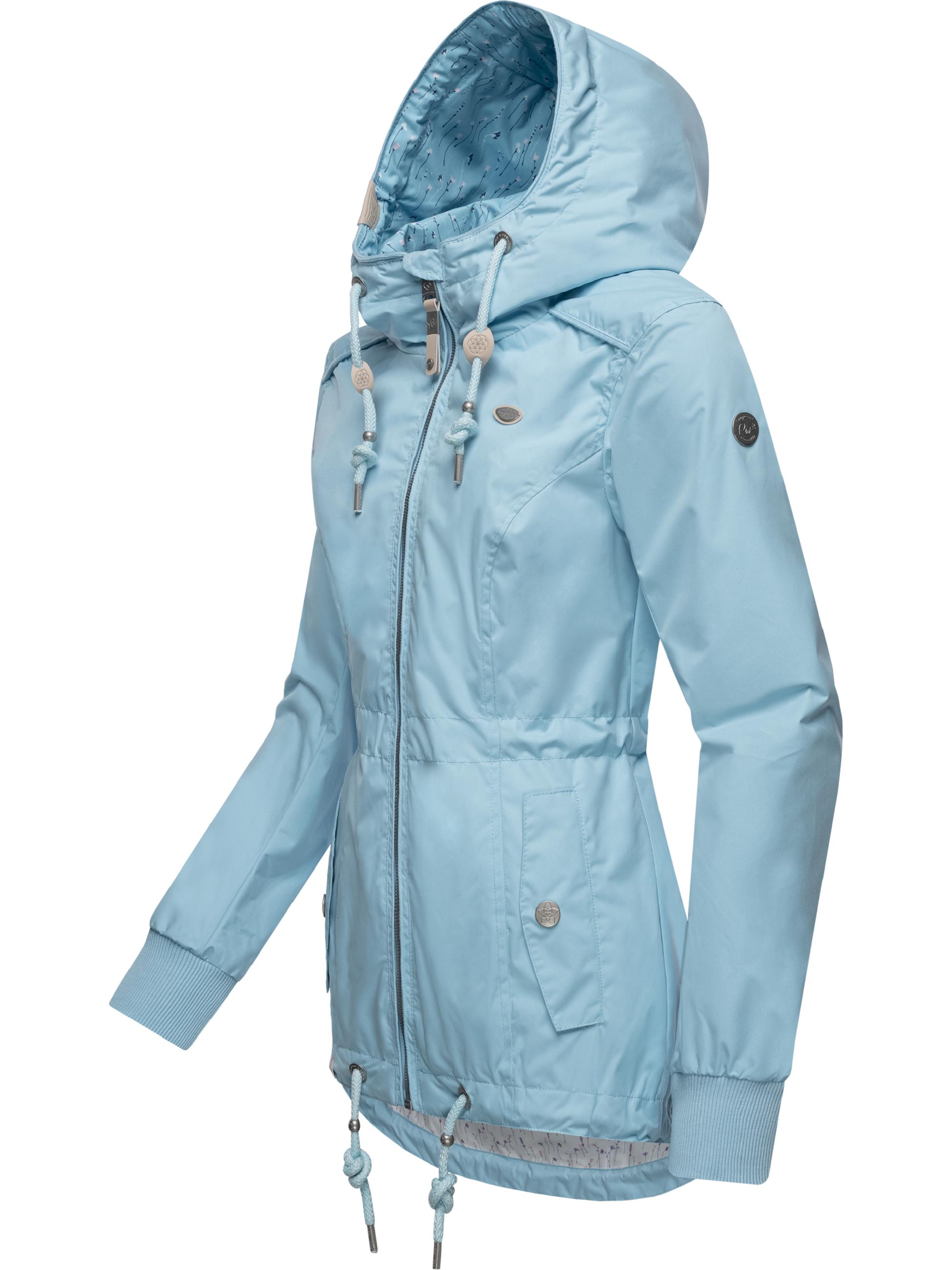 Leichte Übergangsjacke mit Kapuze "Danka" Light Blue23