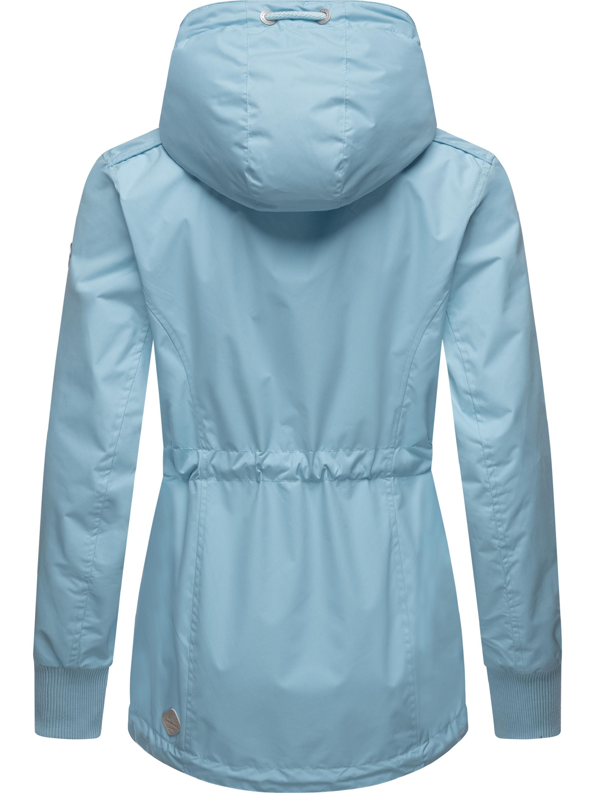 Leichte Übergangsjacke mit Kapuze "Danka" Light Blue23