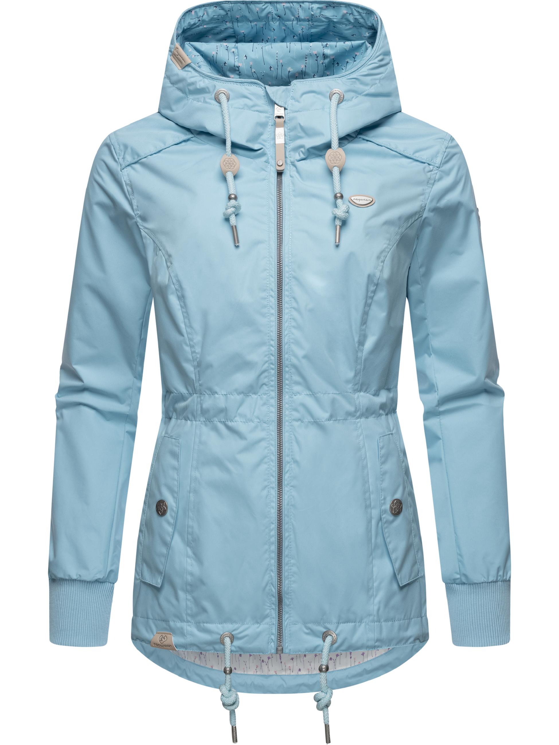 Leichte Übergangsjacke mit Kapuze "Danka" Light Blue23