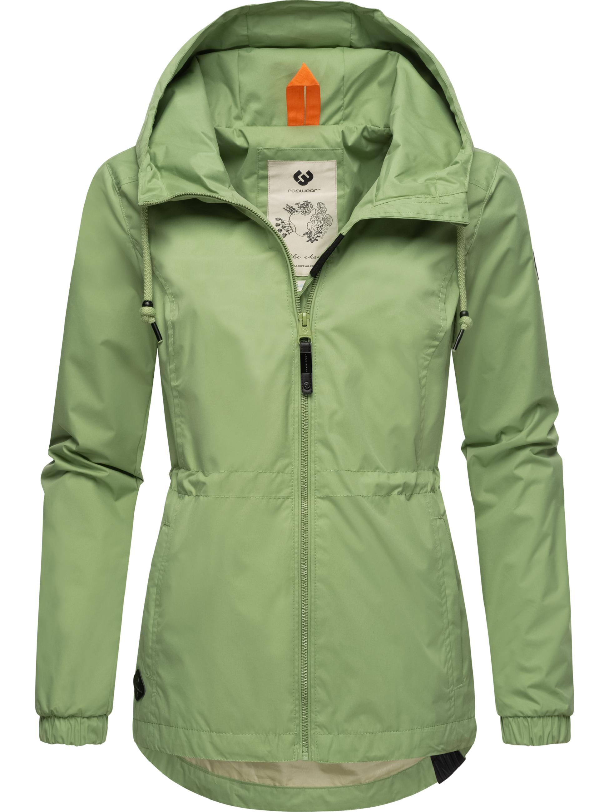 Wasserdichte Übergangsjacke mit Kapuze "Danka" Light Green24