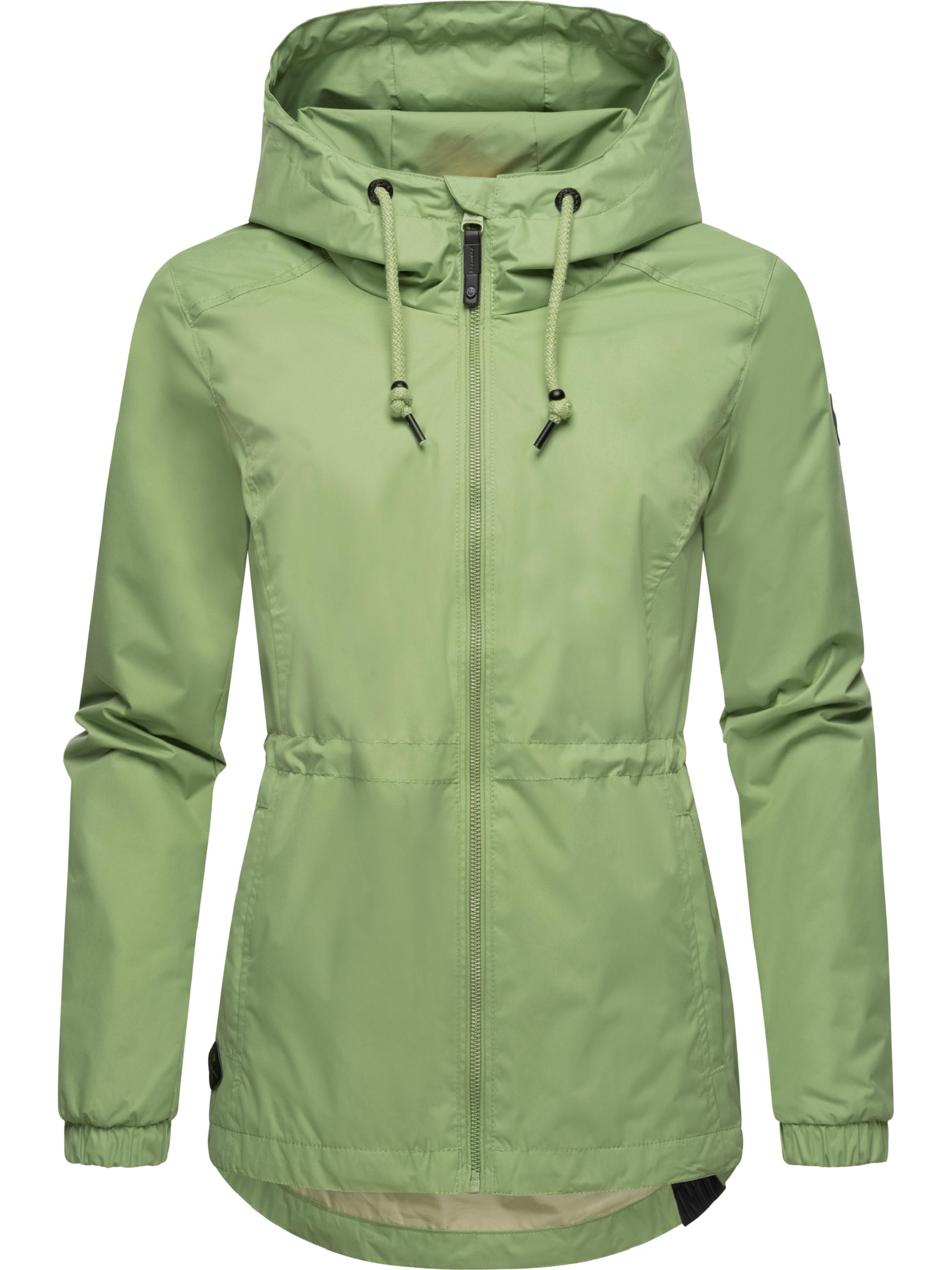 Wasserdichte Übergangsjacke mit Kapuze "Danka" Light Green24