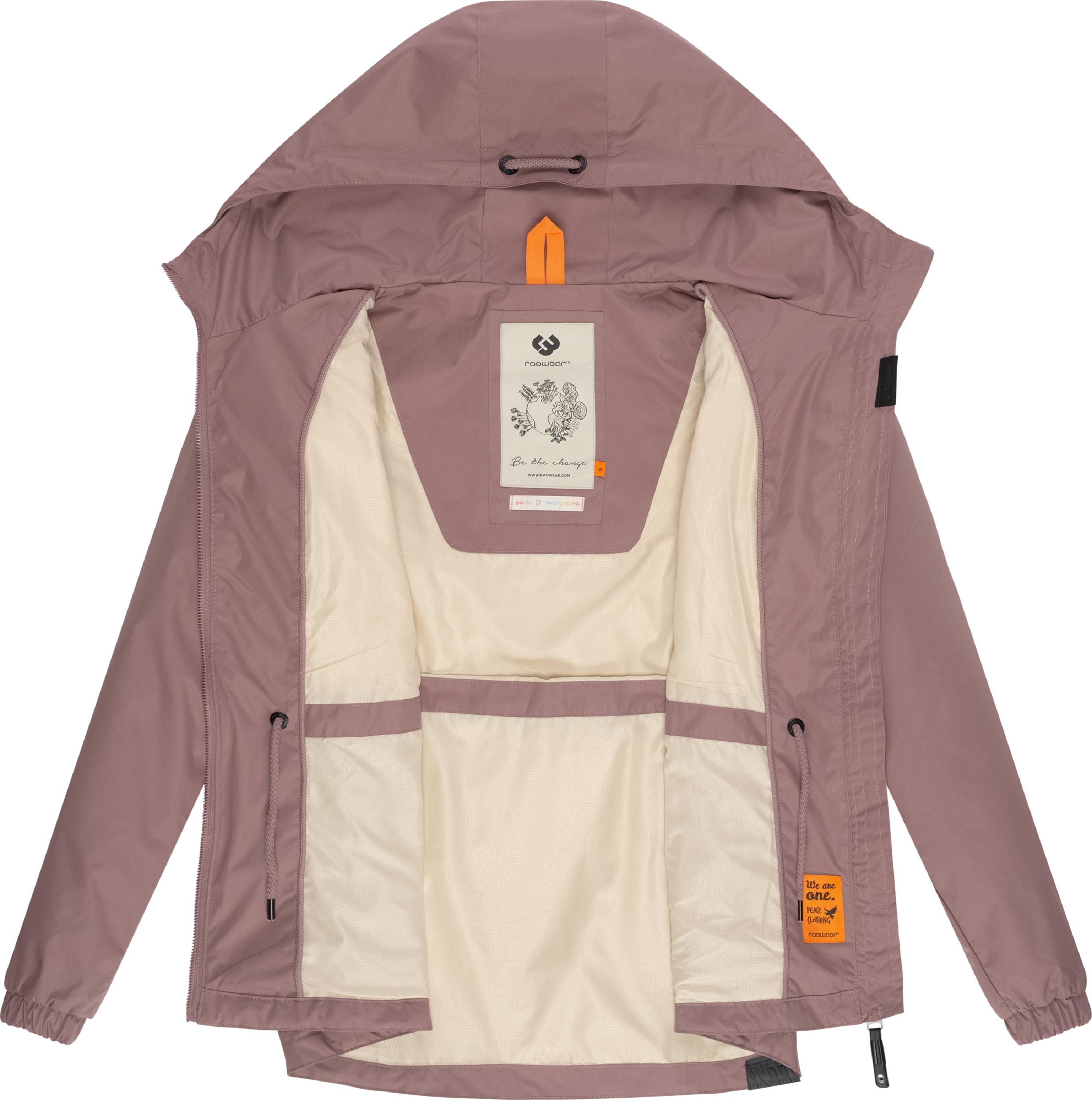 Leichte Übergangsjacke mit Kapuze "Danka" Mauve24