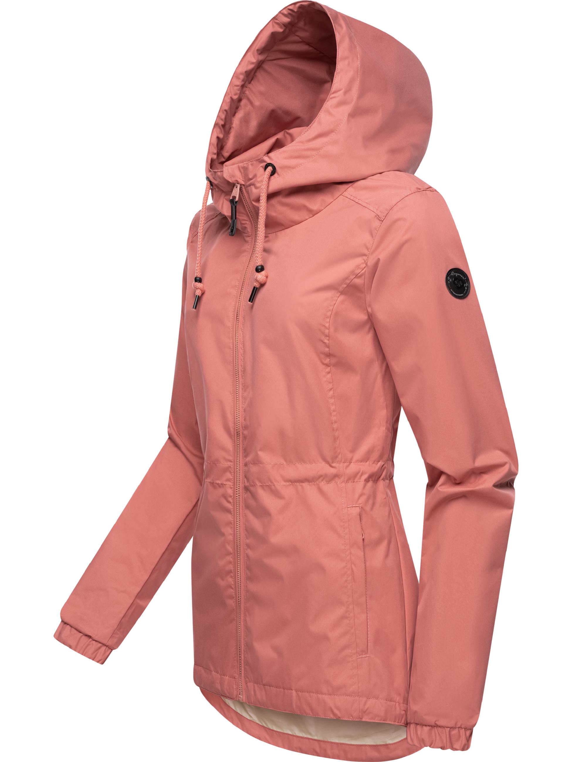 Wasserdichte Übergangsjacke mit Kapuze "Danka" Old Pink24