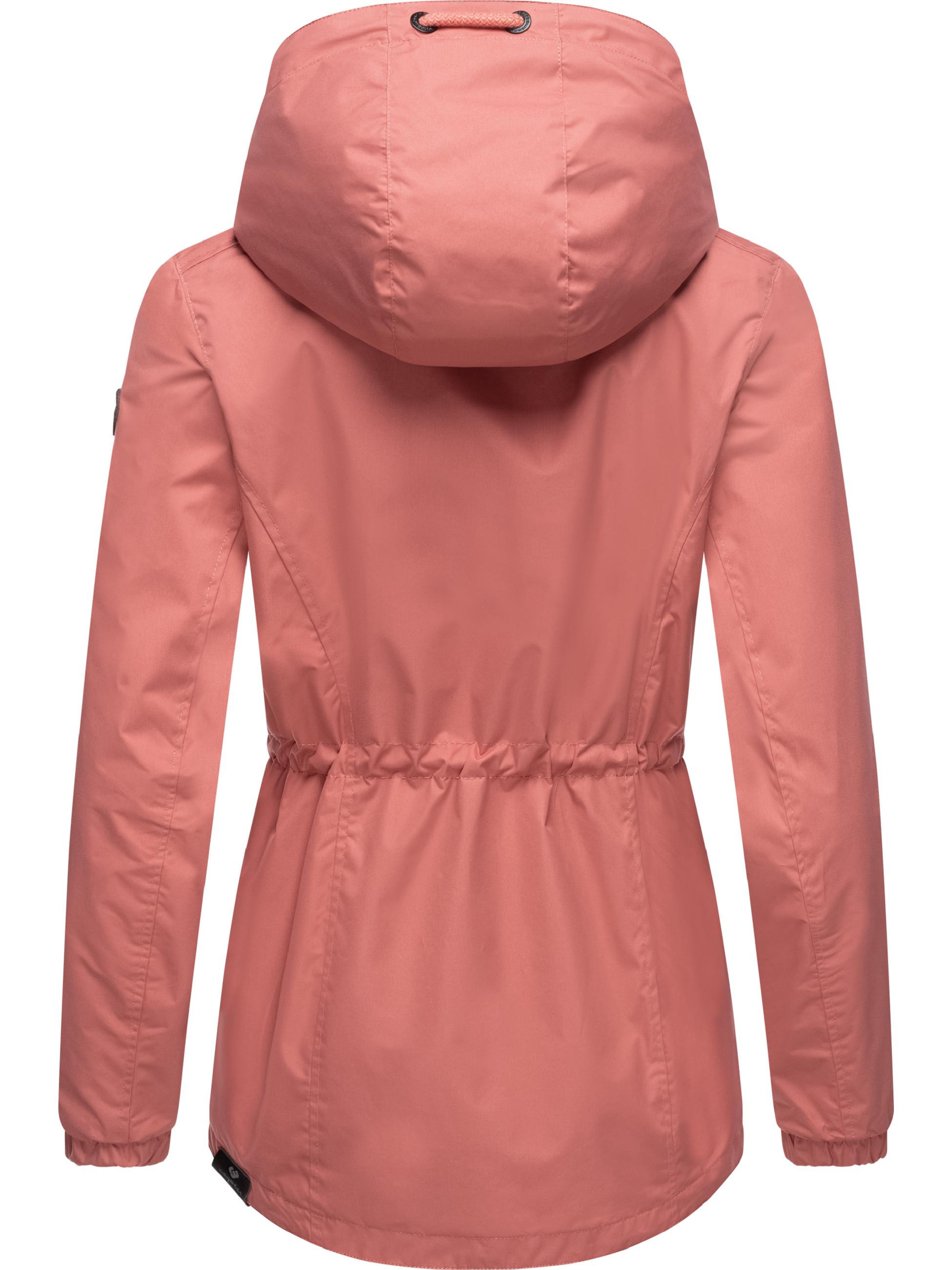 Wasserdichte Übergangsjacke mit Kapuze "Danka" Old Pink24