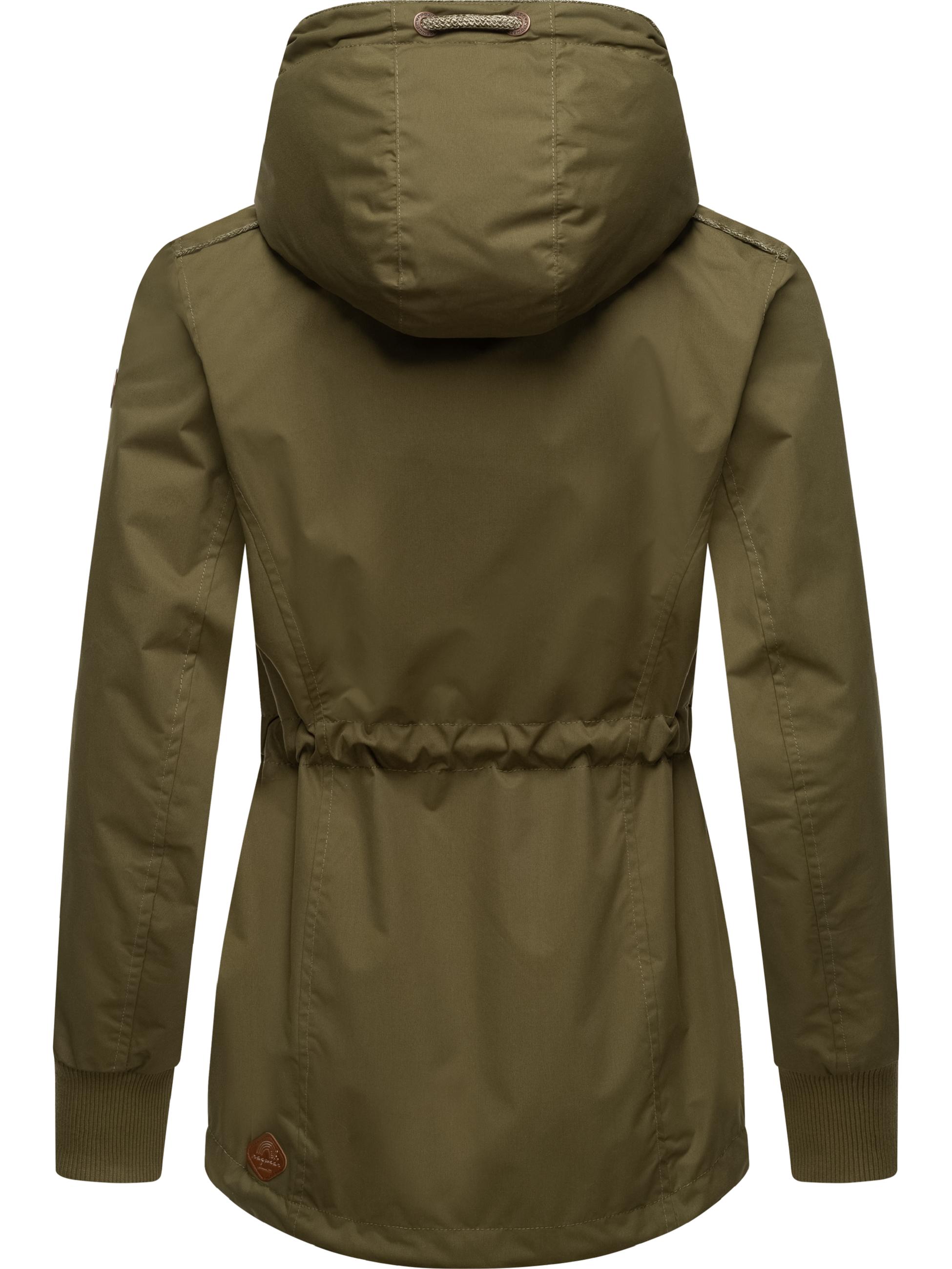 Leichte Übergangsjacke mit Kapuze "Danka" Olive23