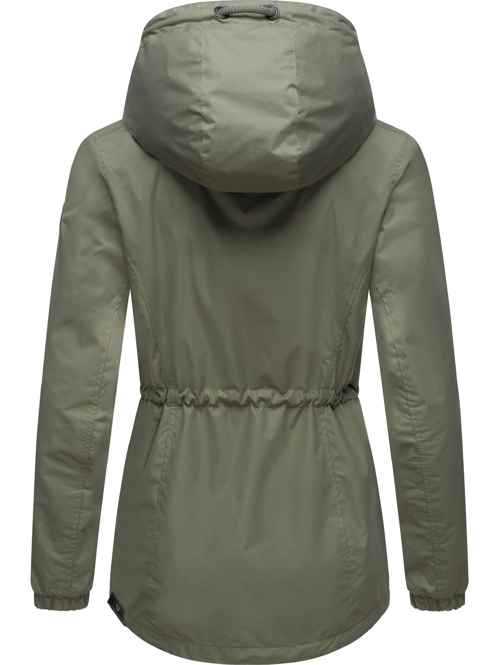 Leichte Übergangsjacke mit Kapuze "Danka" Olive24