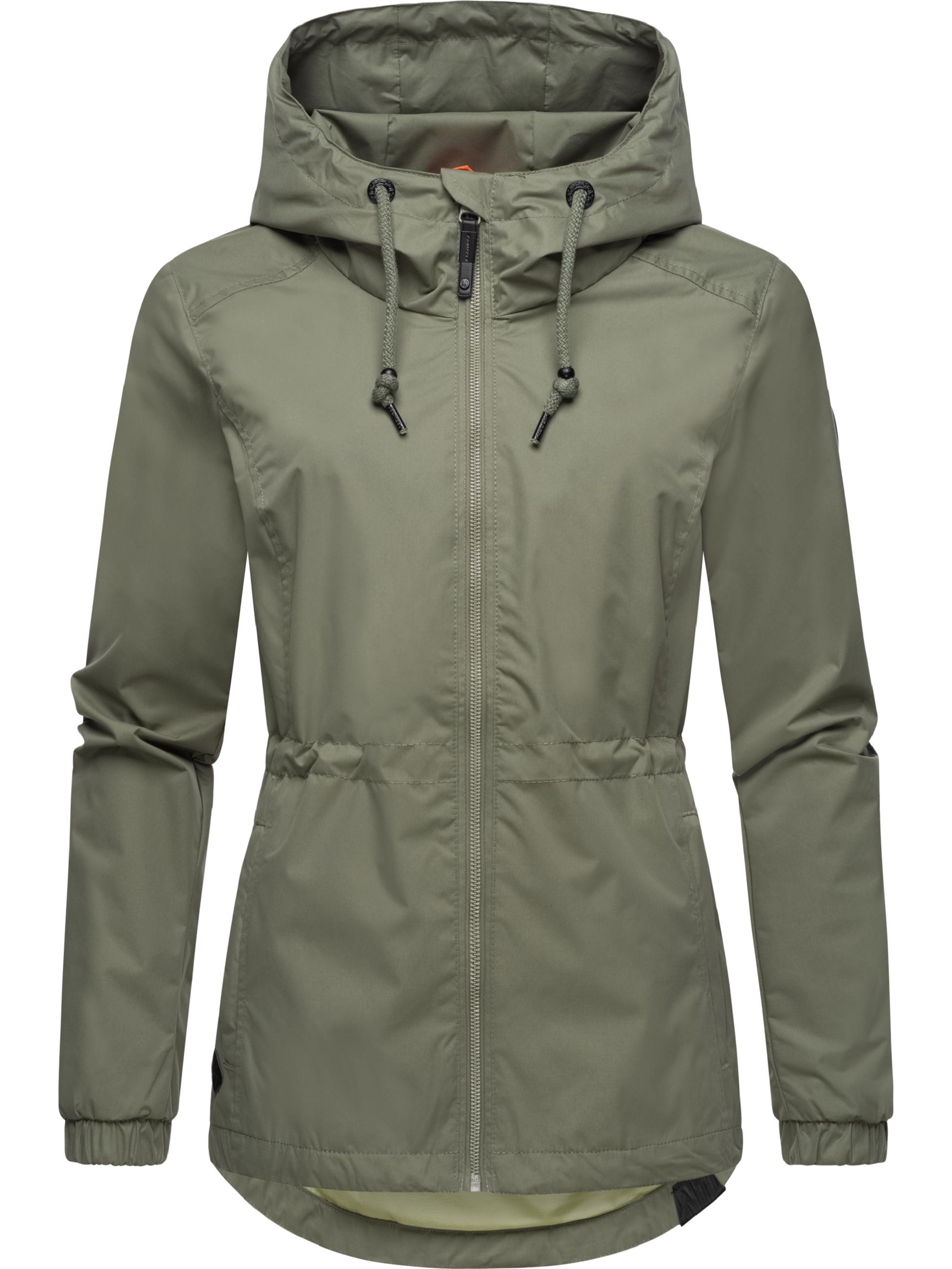 Leichte Übergangsjacke mit Kapuze "Danka" Olive24