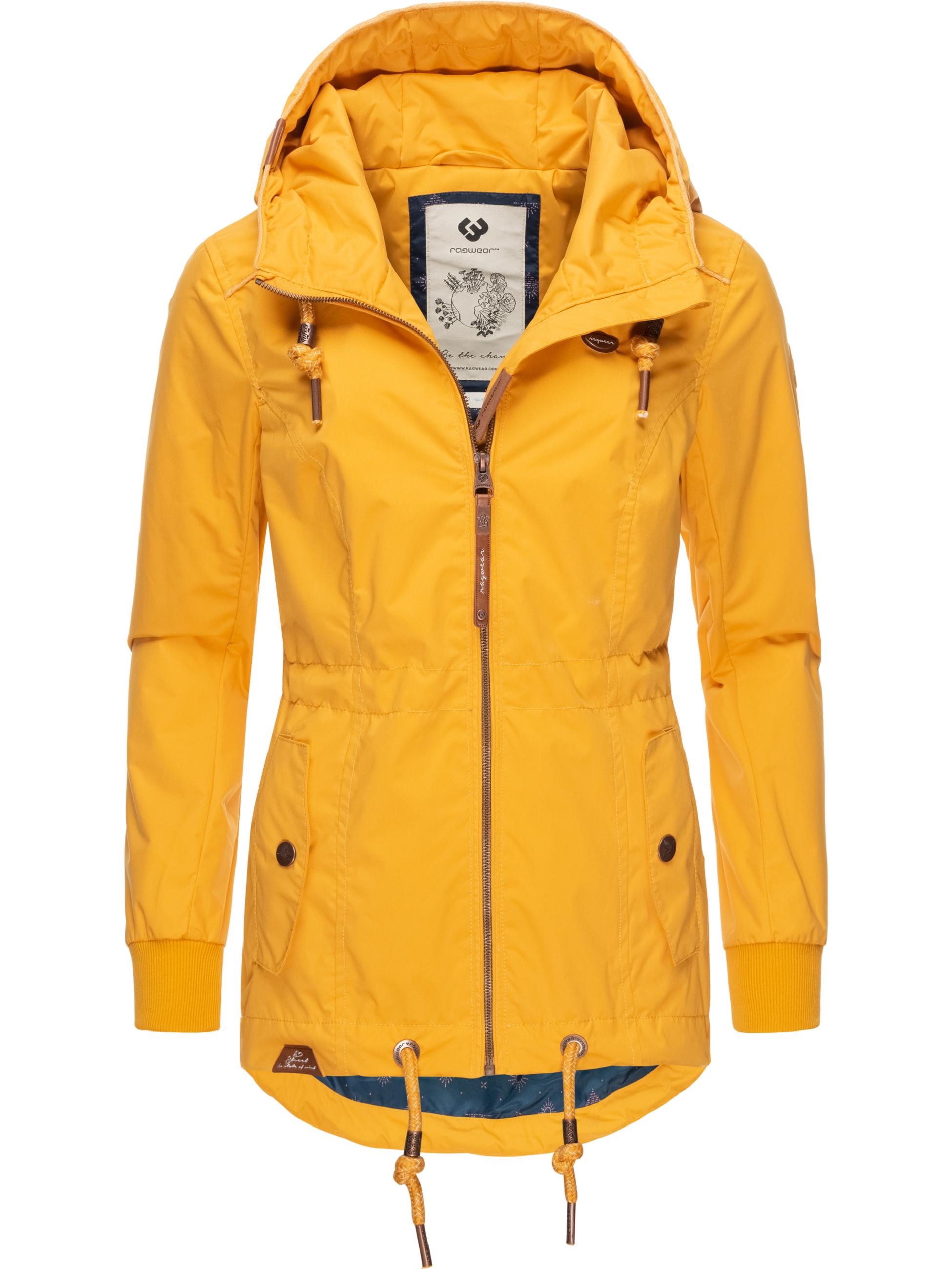 Leichte Übergangsjacke mit Kapuze "Danka" Yellow22