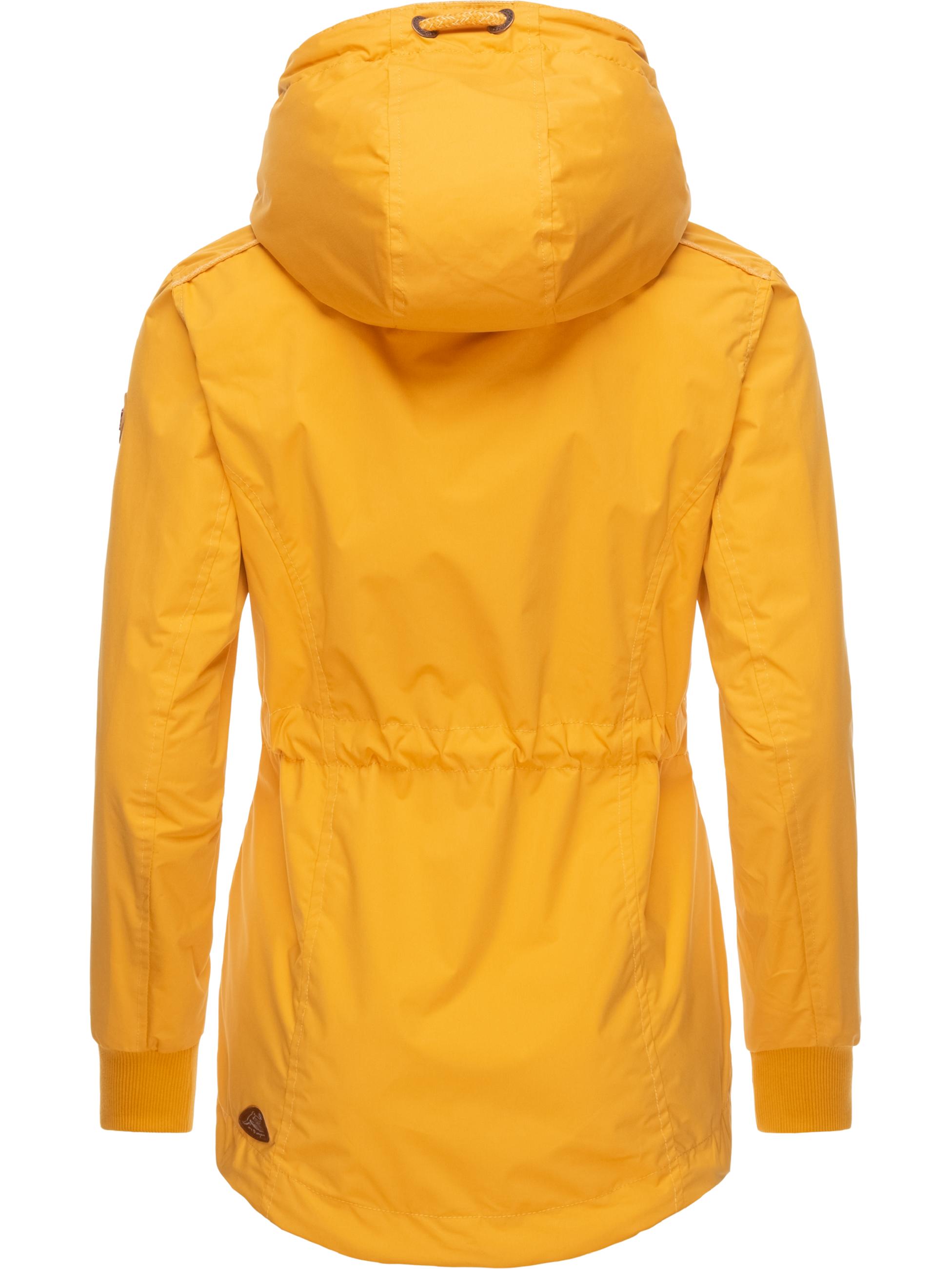 Leichte Übergangsjacke mit Kapuze "Danka" Yellow22