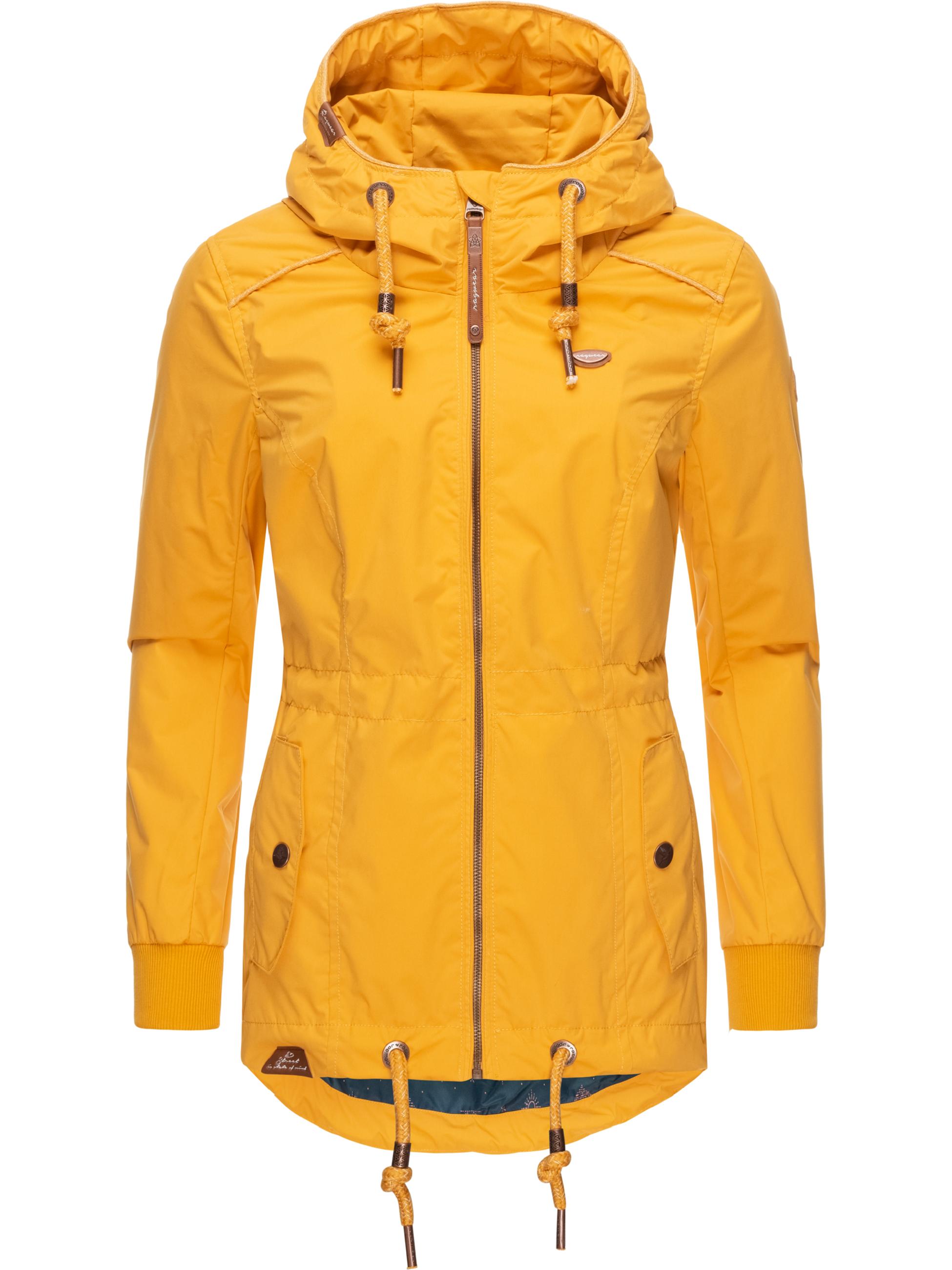 Leichte Übergangsjacke mit Kapuze "Danka" Yellow22