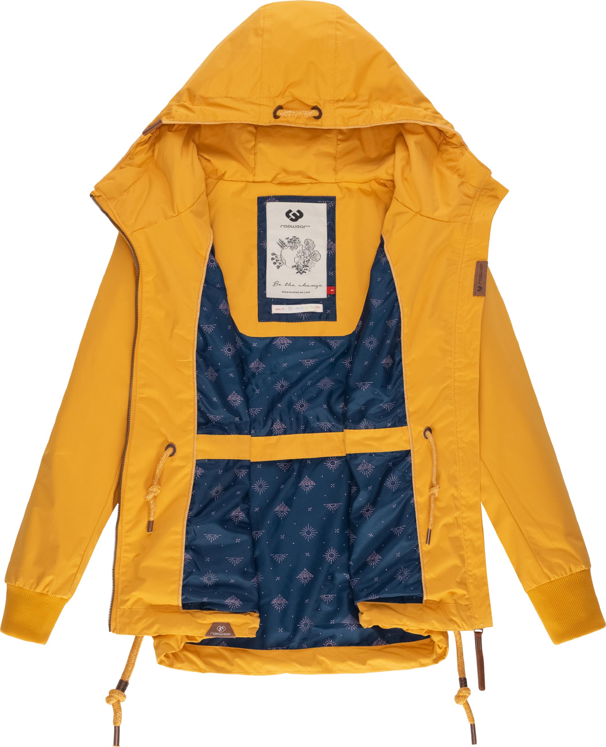 Leichte Übergangsjacke mit Kapuze "Danka" Yellow22