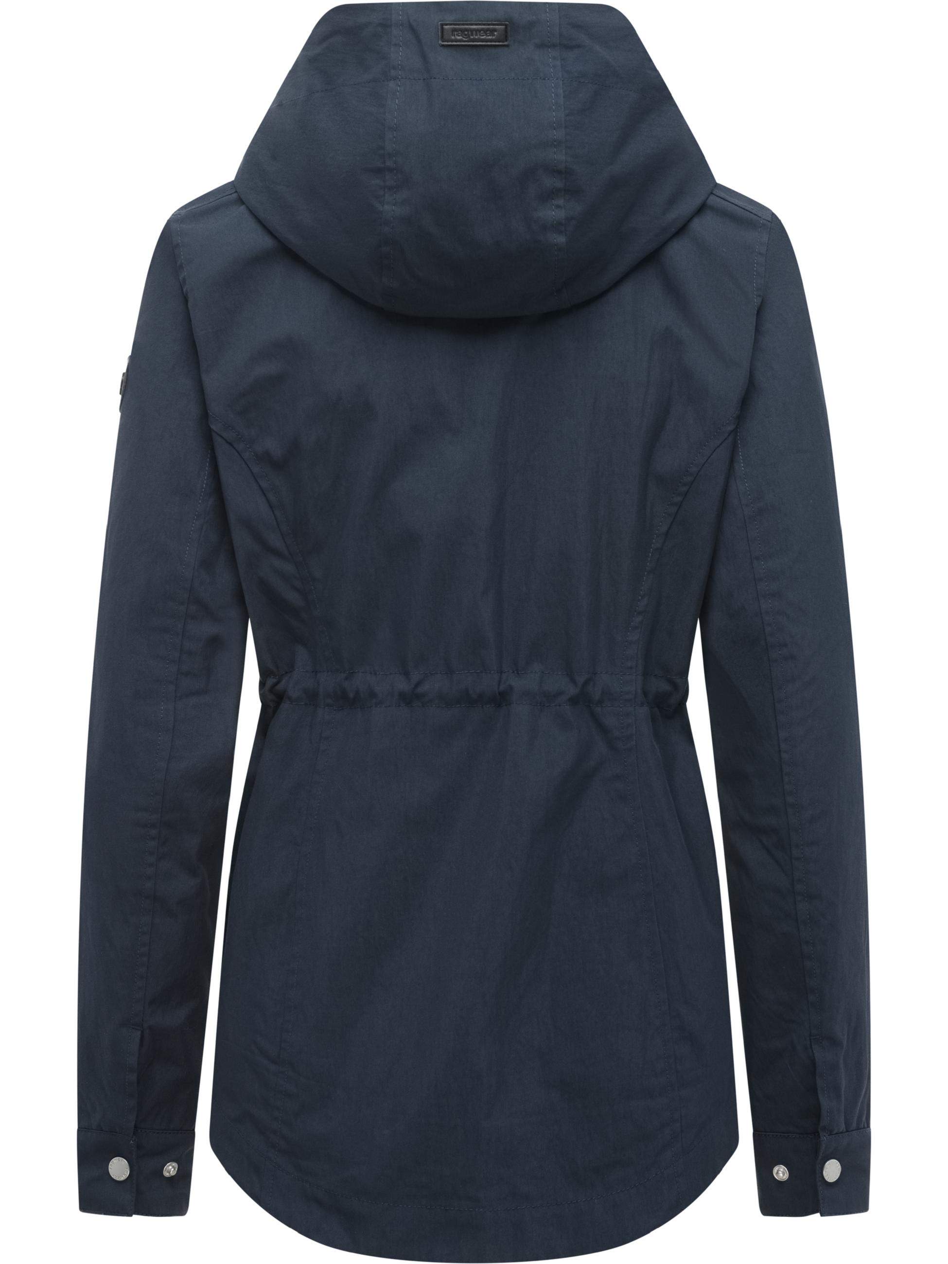 Übergangsjacke mit verstellbarer Kapuze "Dankira" Navy
