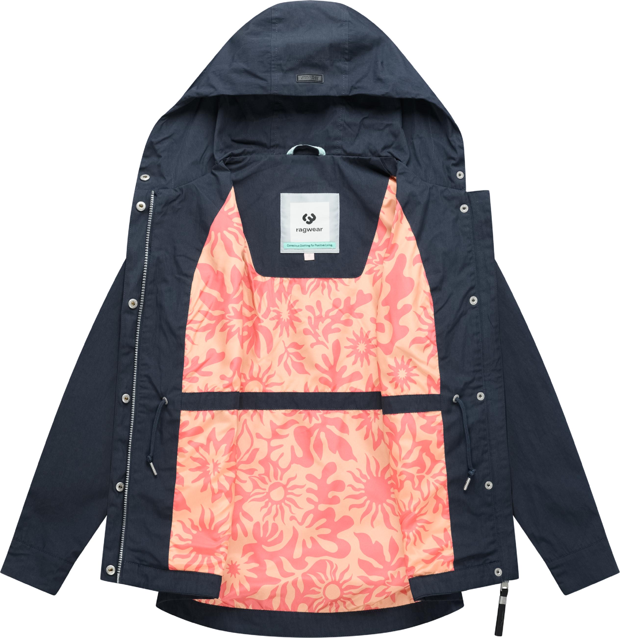 Übergangsjacke mit verstellbarer Kapuze "Dankira" Navy