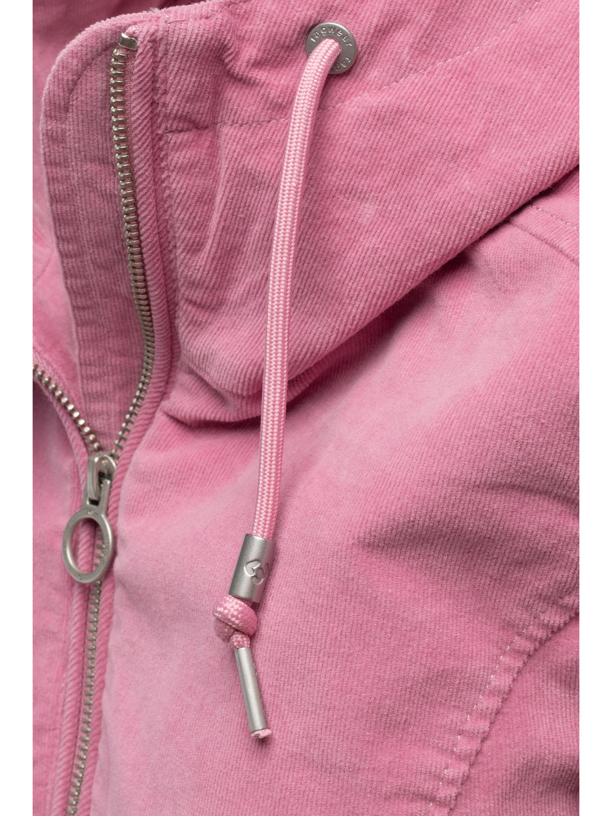 Übergangsjacke mit verstellbarer Kapuze "Dankka Cordy YOUMODO" Dusty Rose
