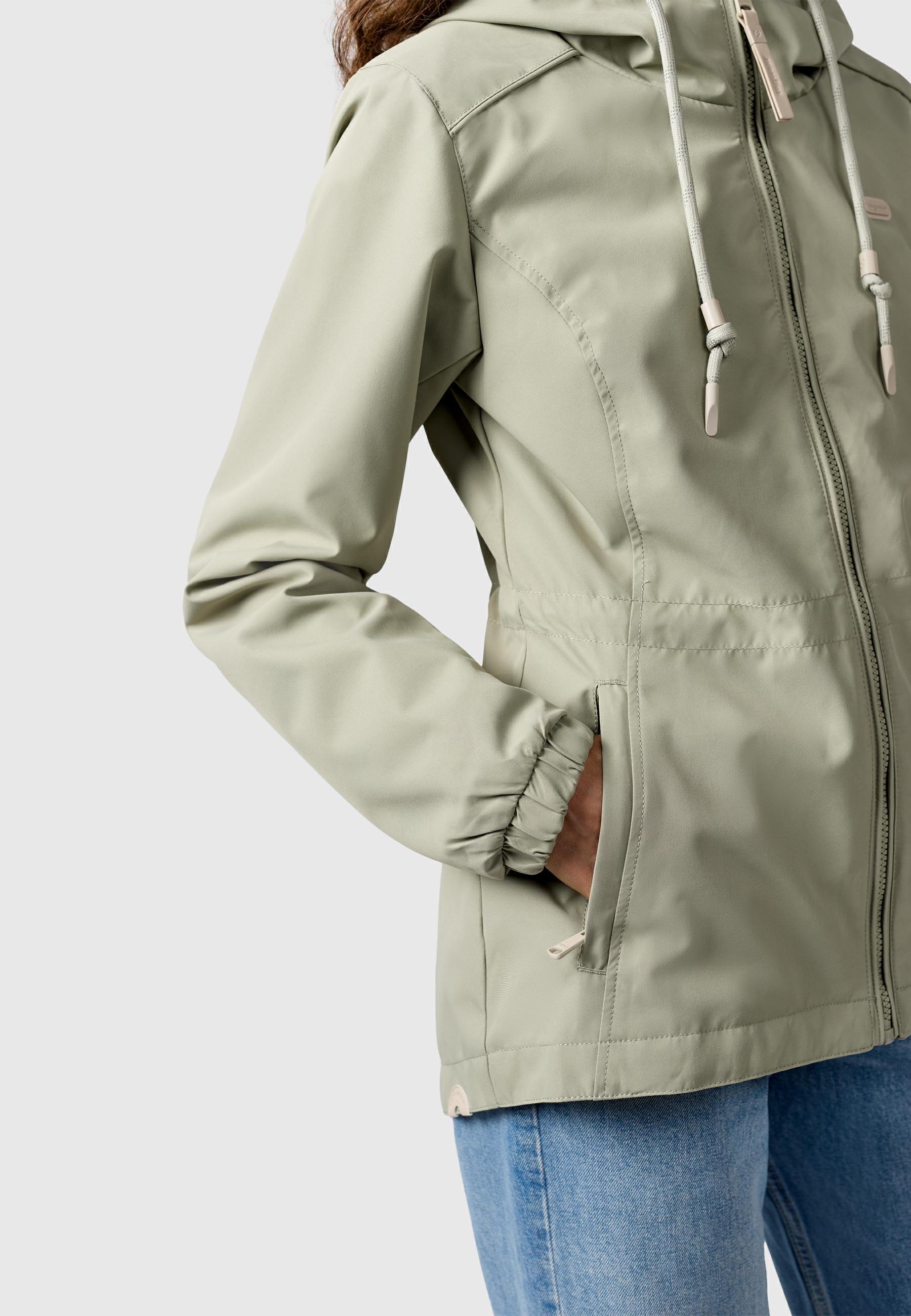 Wasserdichte und atmungsaktive Übergangsjacke "Dankka" Dusty Olive