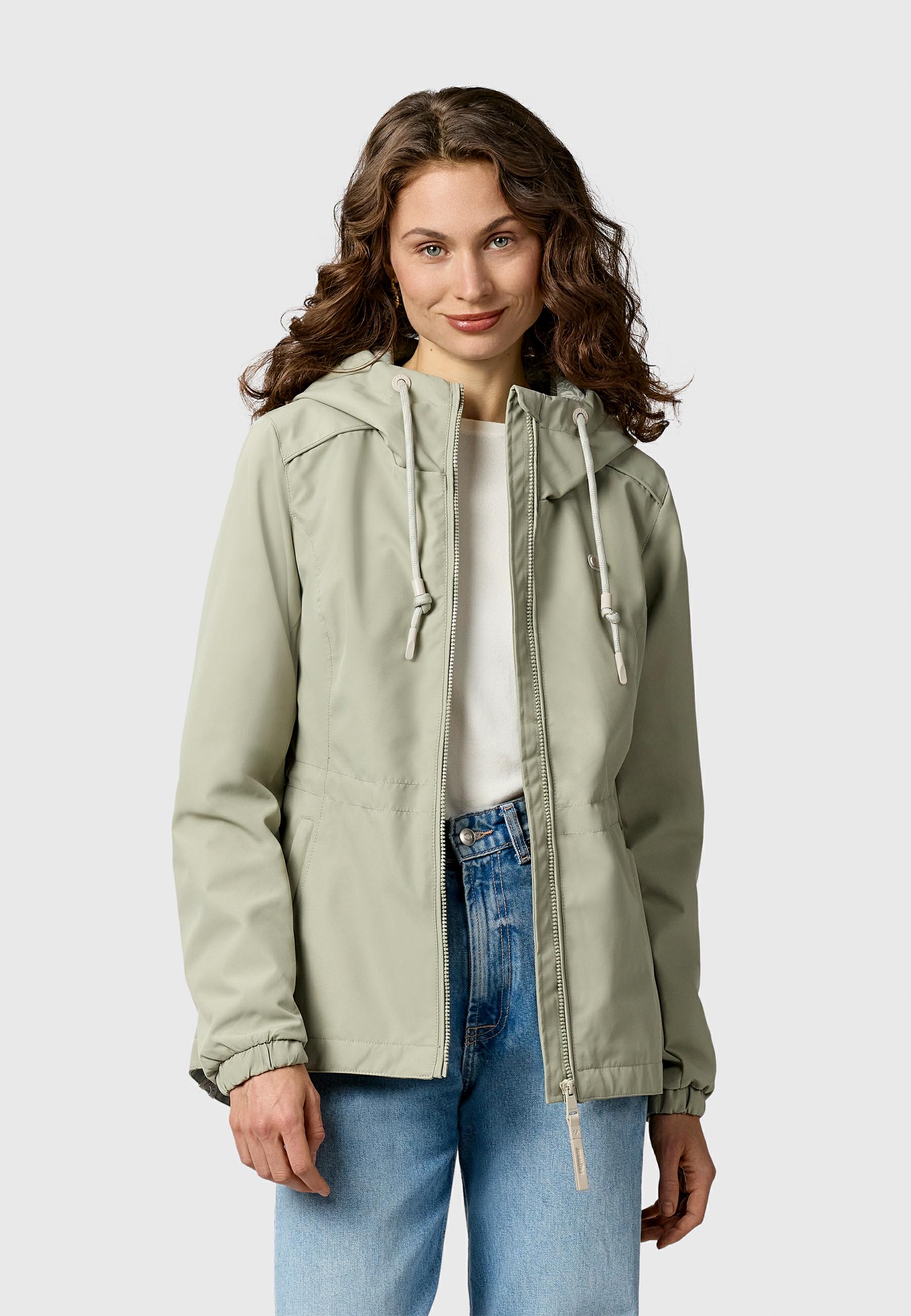 Wasserdichte und atmungsaktive Übergangsjacke "Dankka" Dusty Olive