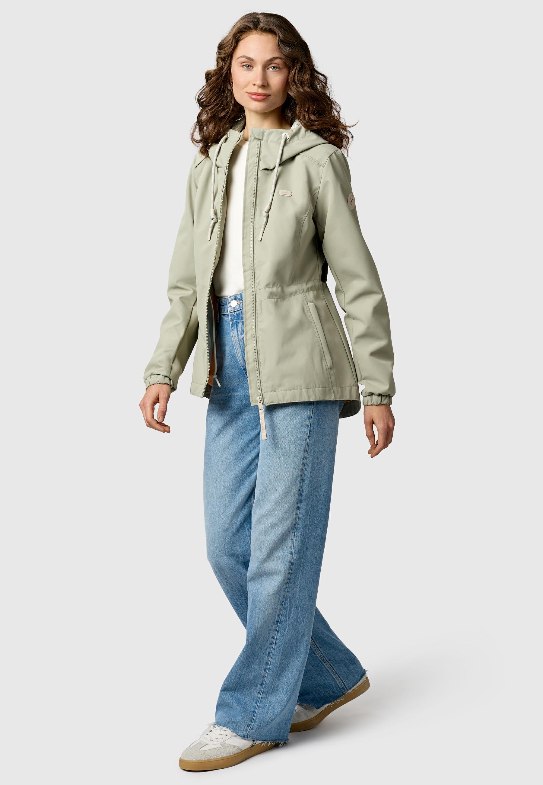 Wasserdichte und atmungsaktive Übergangsjacke "Dankka" Dusty Olive