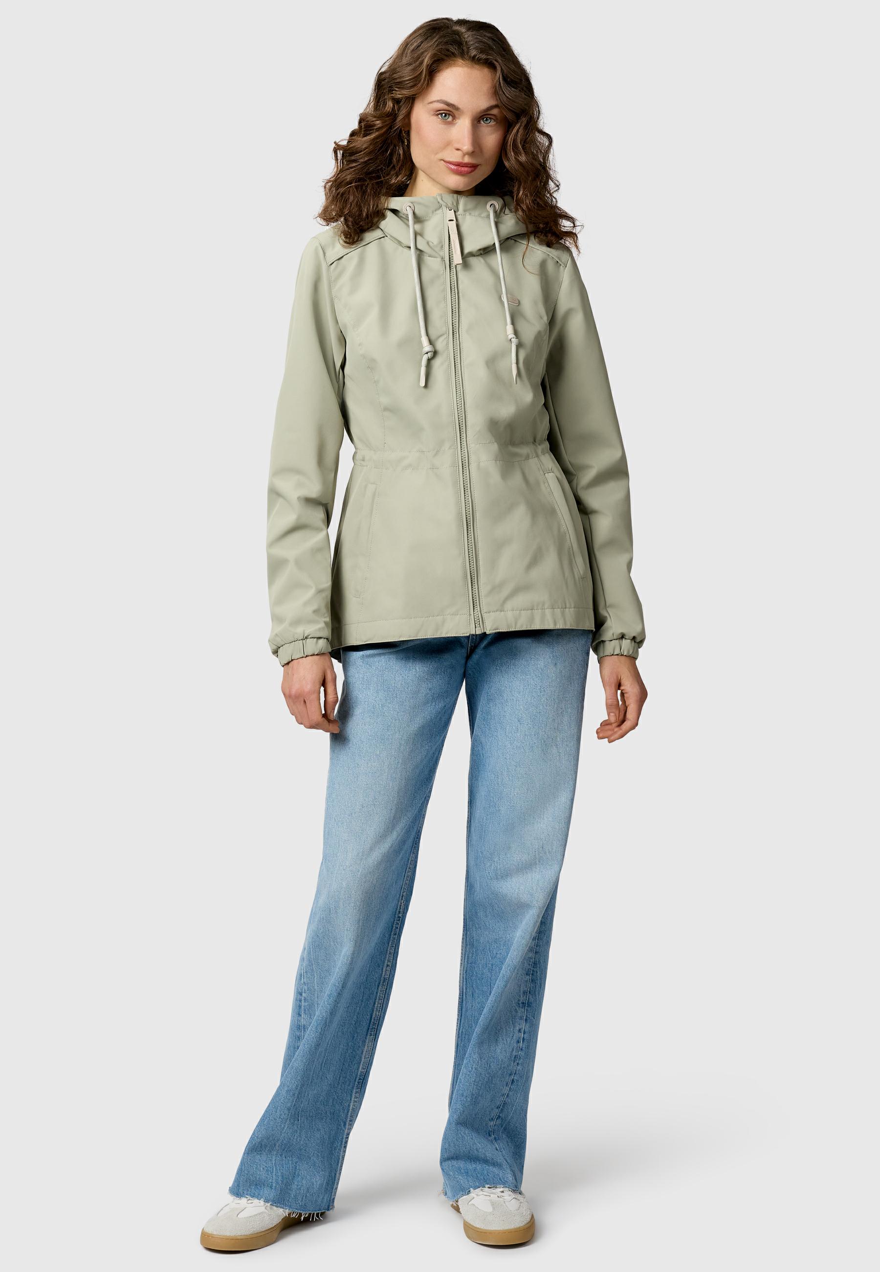 Wasserdichte und atmungsaktive Übergangsjacke "Dankka" Dusty Olive