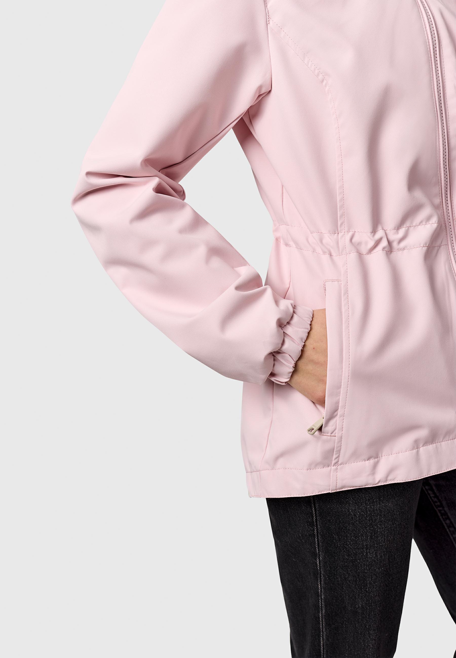 Wasserdichte und atmungsaktive Übergangsjacke "Dankka" Marshmallow