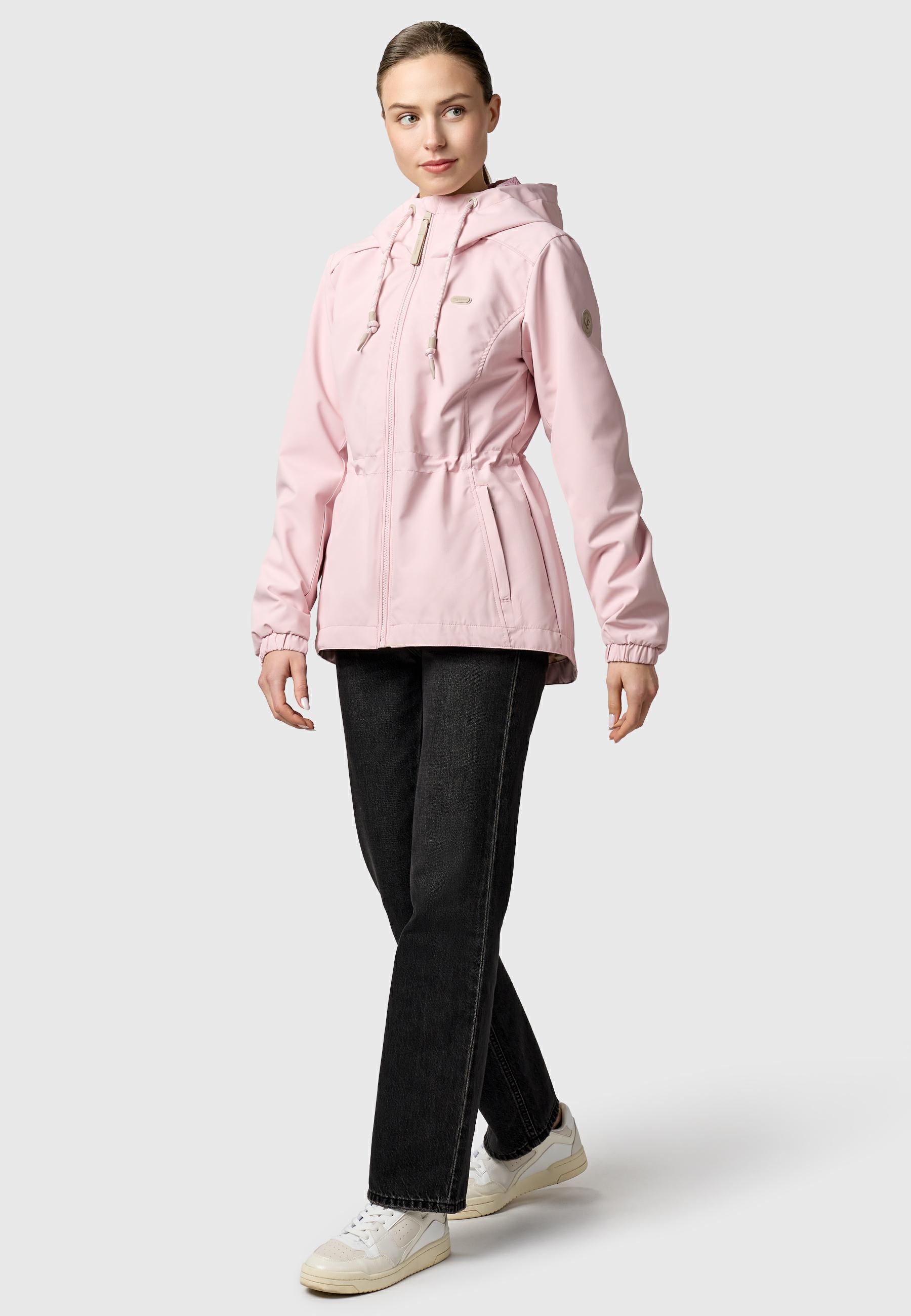 Wasserdichte und atmungsaktive Übergangsjacke "Dankka" Marshmallow