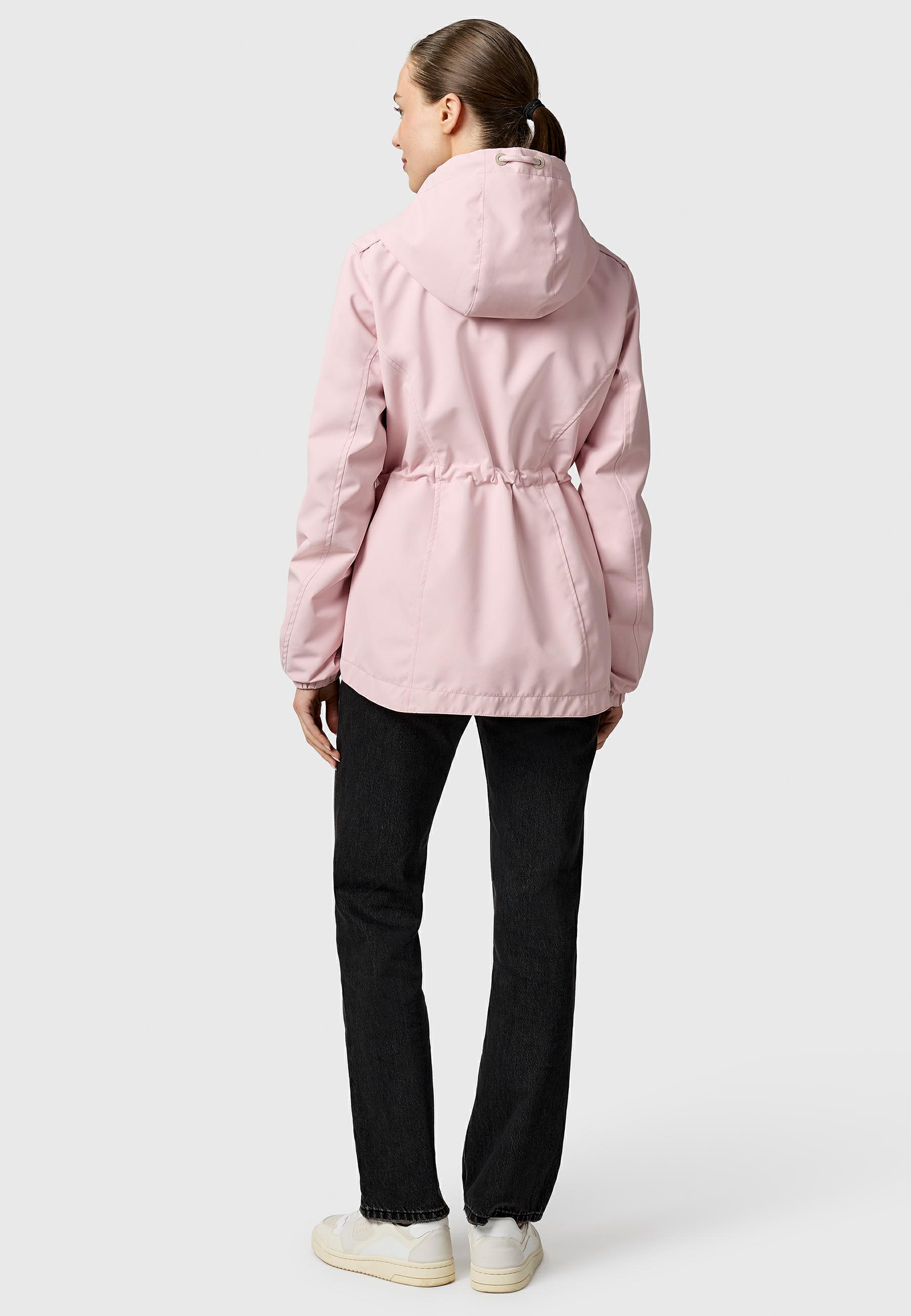 Wasserdichte und atmungsaktive Übergangsjacke "Dankka" Marshmallow