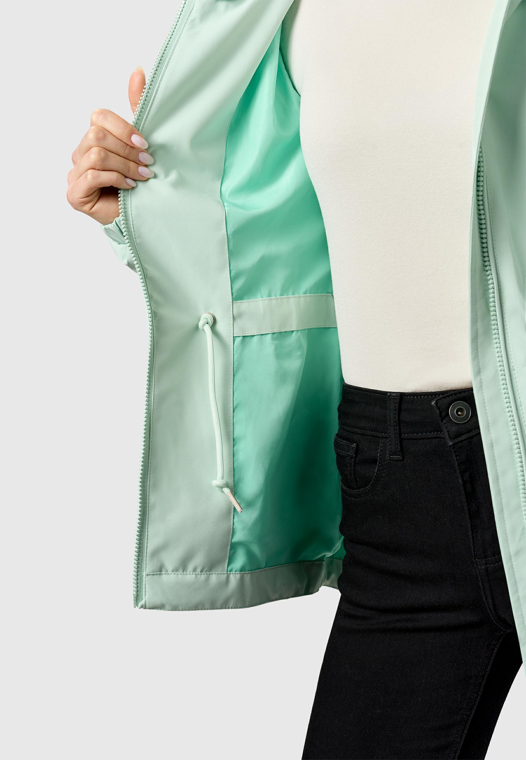 Wasserdichte und atmungsaktive Übergangsjacke "Dankka" Mint
