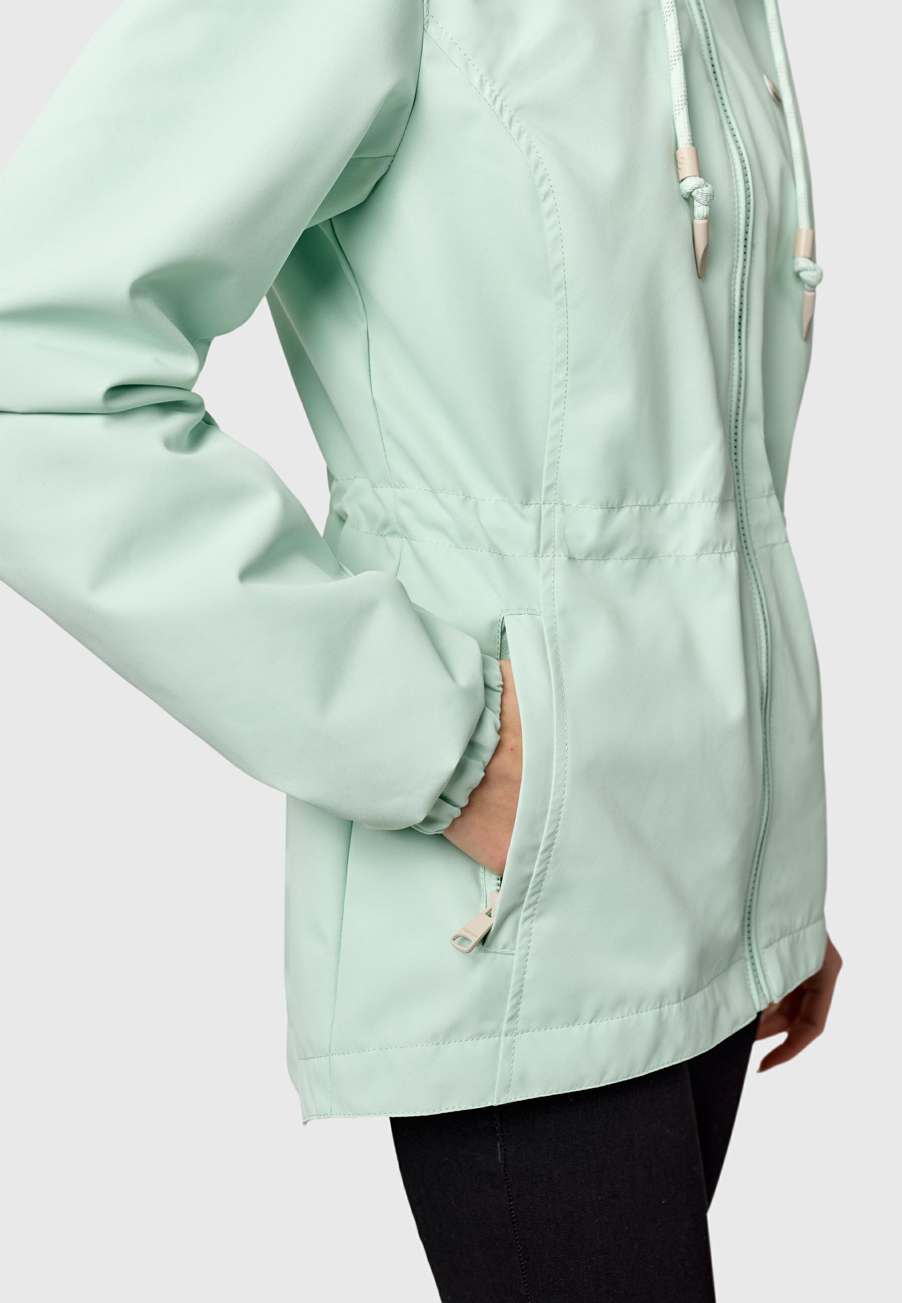 Wasserdichte und atmungsaktive Übergangsjacke "Dankka" Mint
