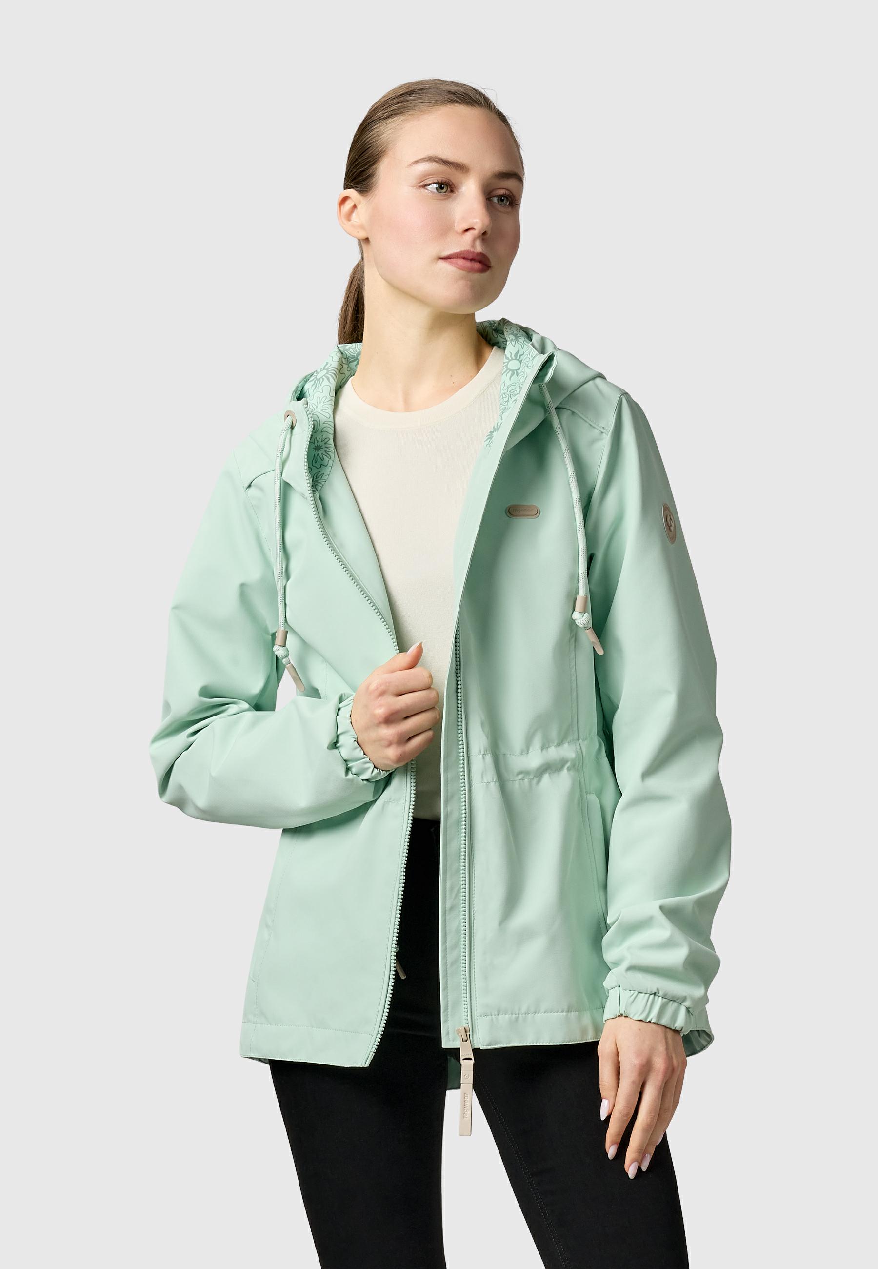 Wasserdichte und atmungsaktive Übergangsjacke "Dankka" Mint