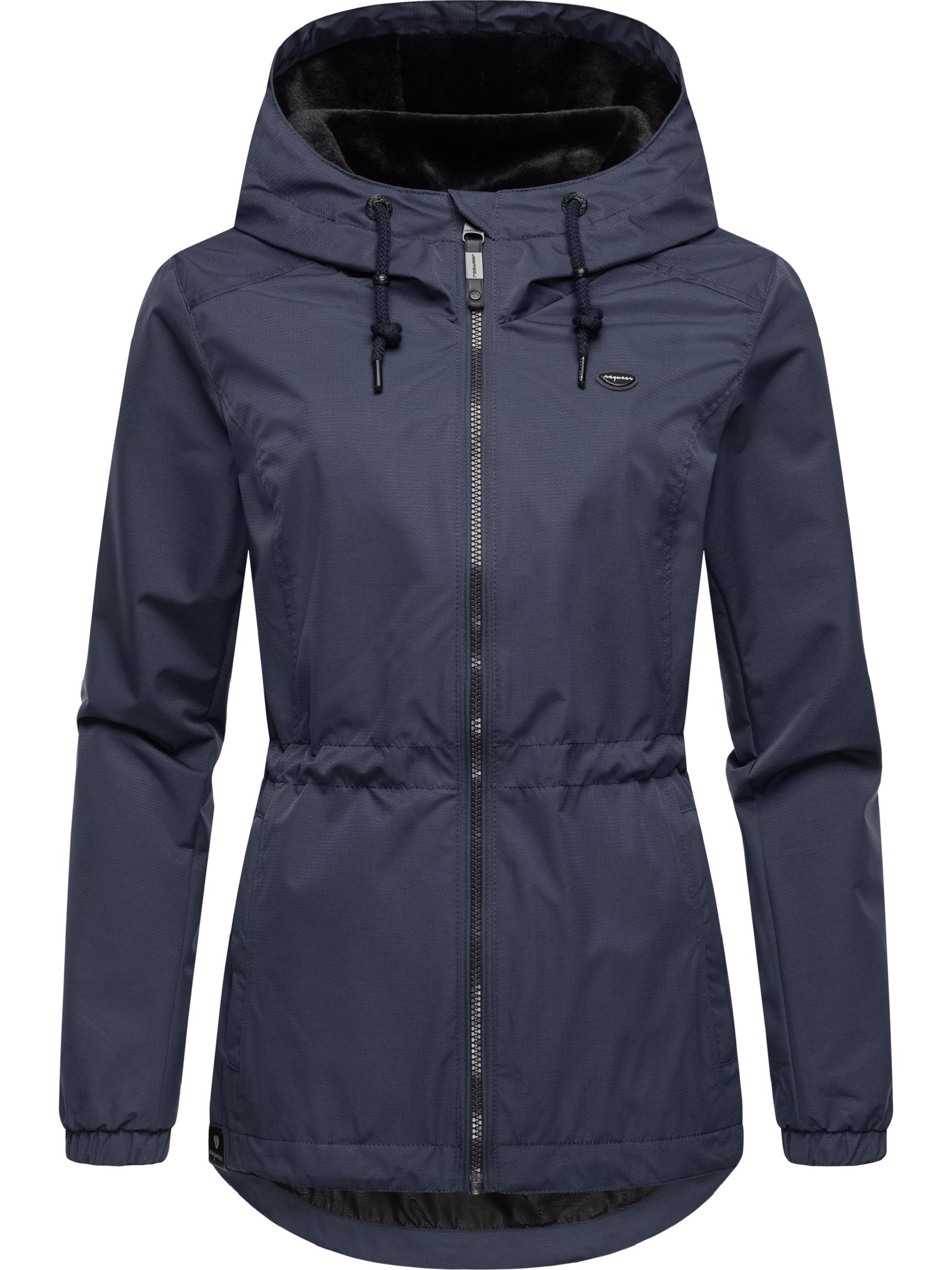 Wasserdichte Übergangsjacke mit Kapuze "Dankka Tech" Navy