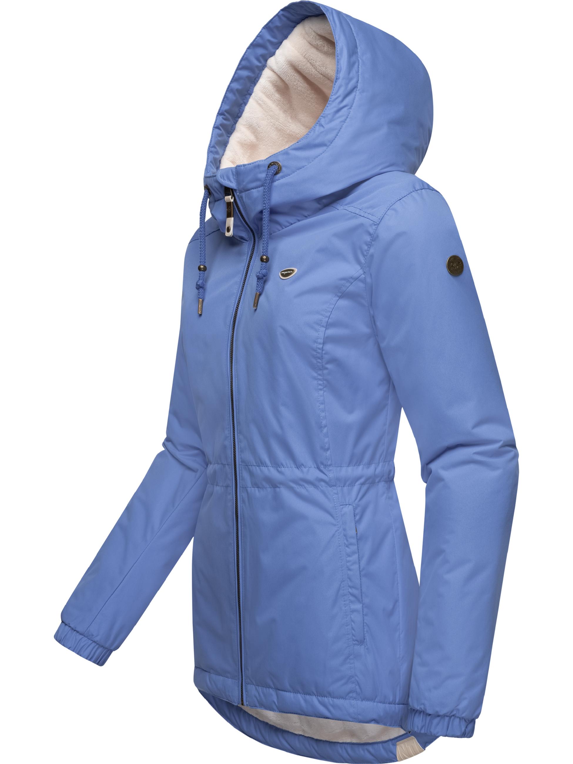 Wasserabweisende Winterjacke mit Kapuze "Dankka Warm" Blue