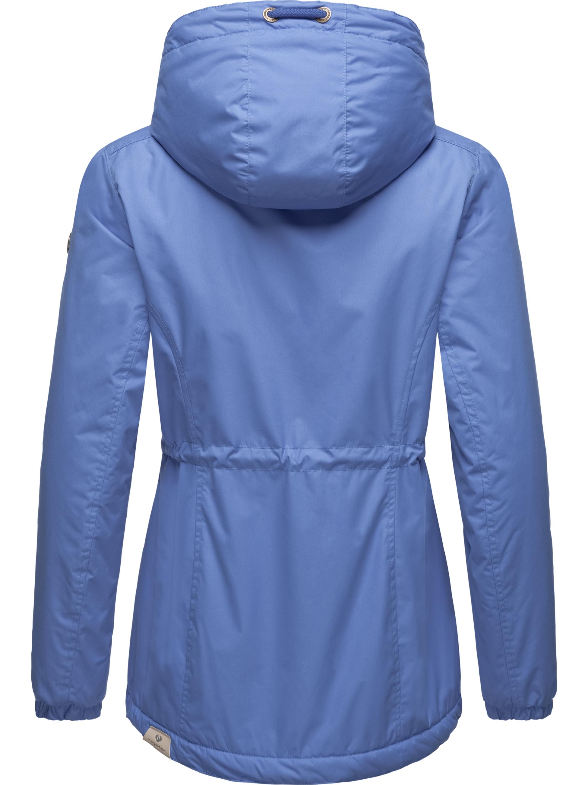 Wasserabweisende Winterjacke mit Kapuze "Dankka Warm" Blue