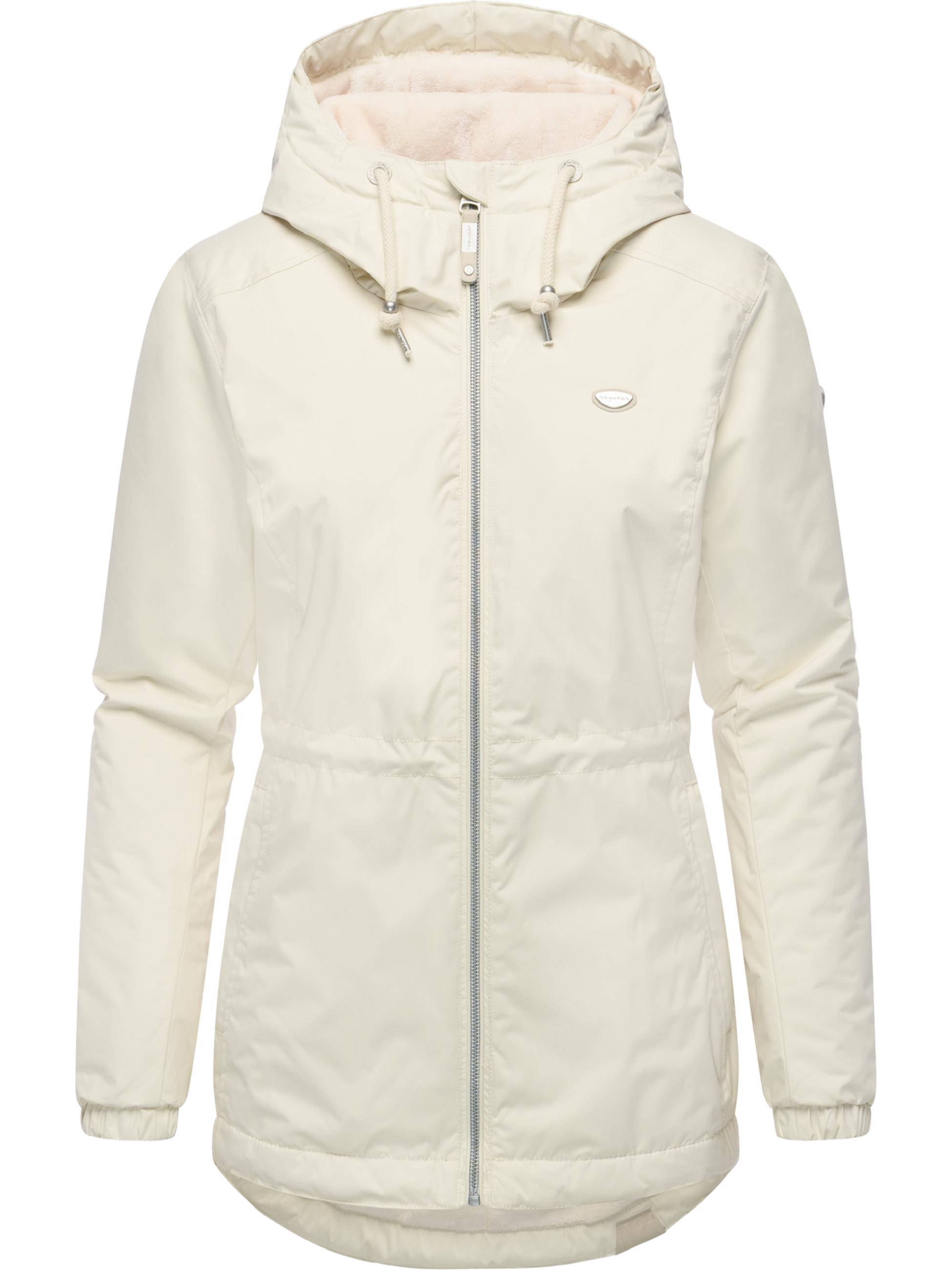 Wasserdichte Winterjacke mit Kapuze "Dankka Warm" Ecru25
