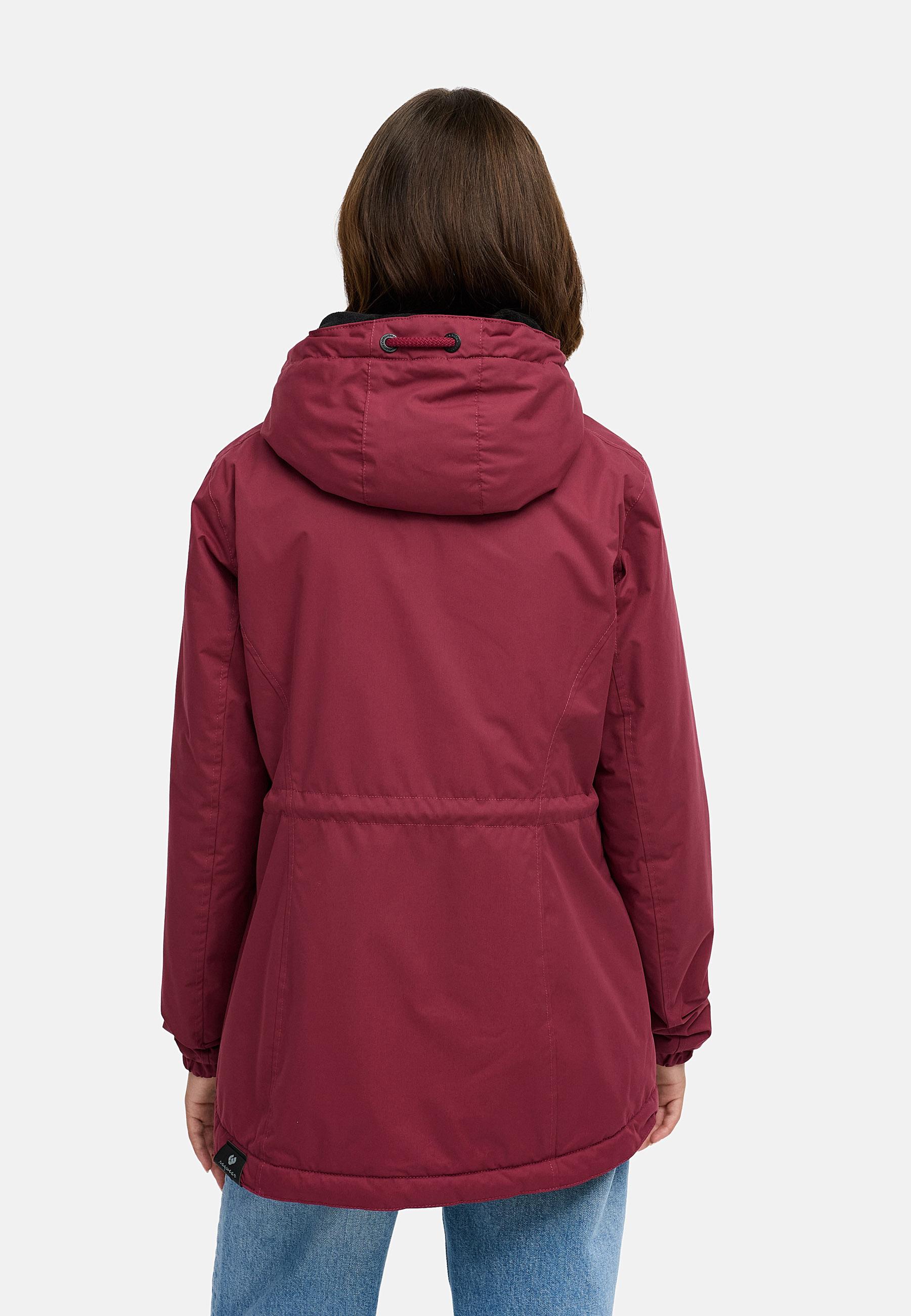 Wasserdichte Winterjacke mit Kapuze "Dankka Warm" Wine25