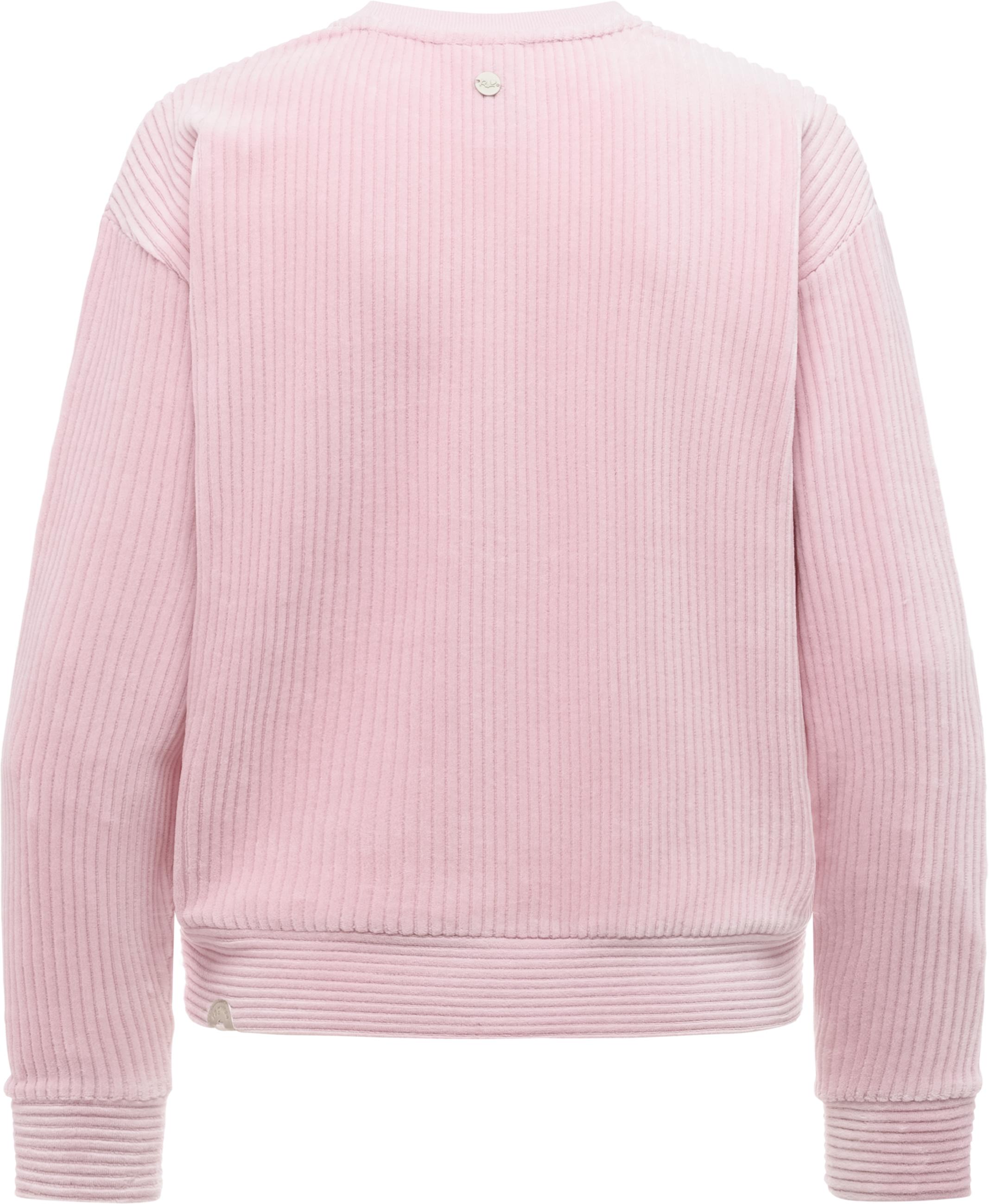 Sweatshirt in Kord-Optik "Dellani Cordy" Marshmallow