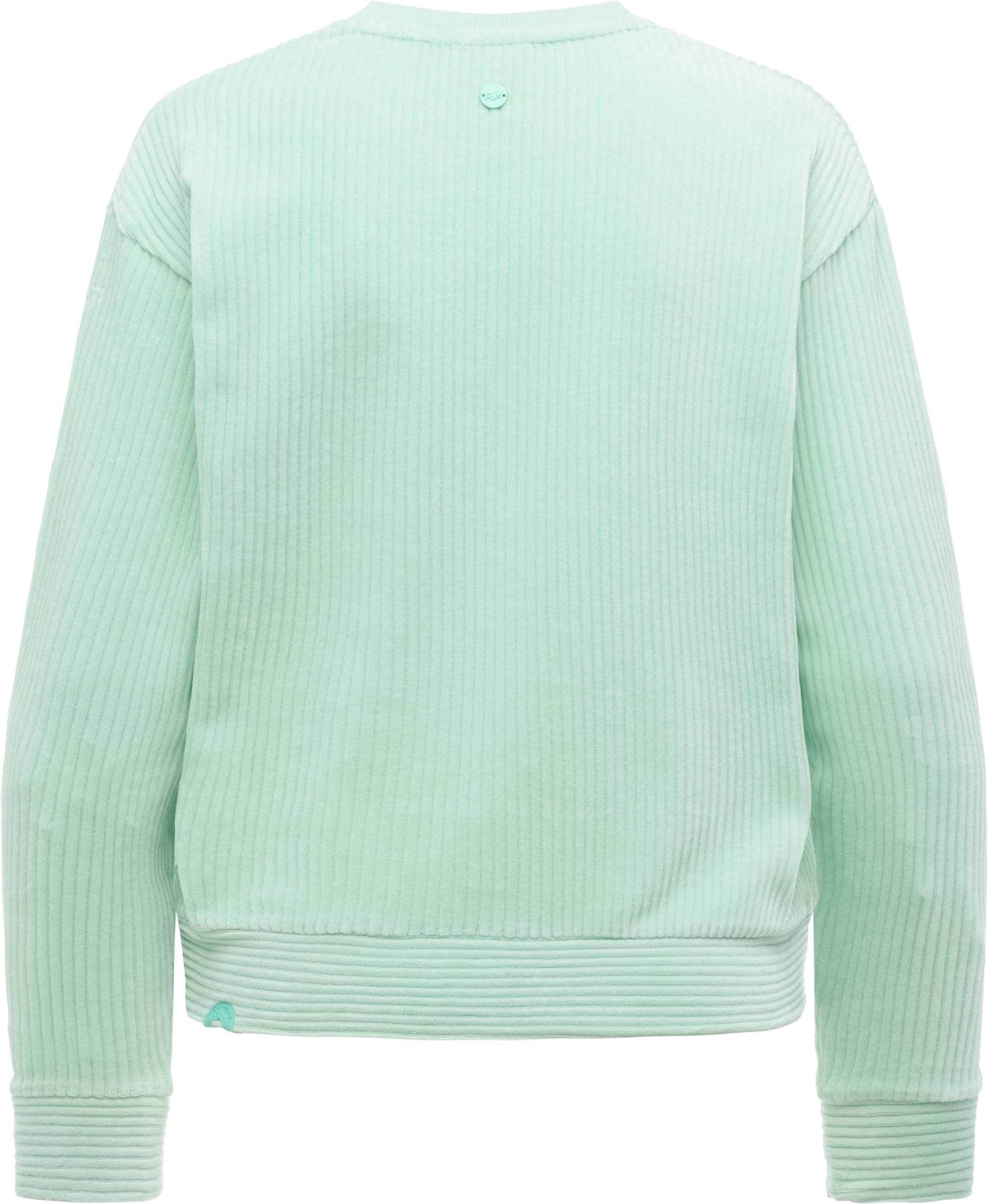 Sweatshirt in Kord-Optik "Dellani Cordy" Mint