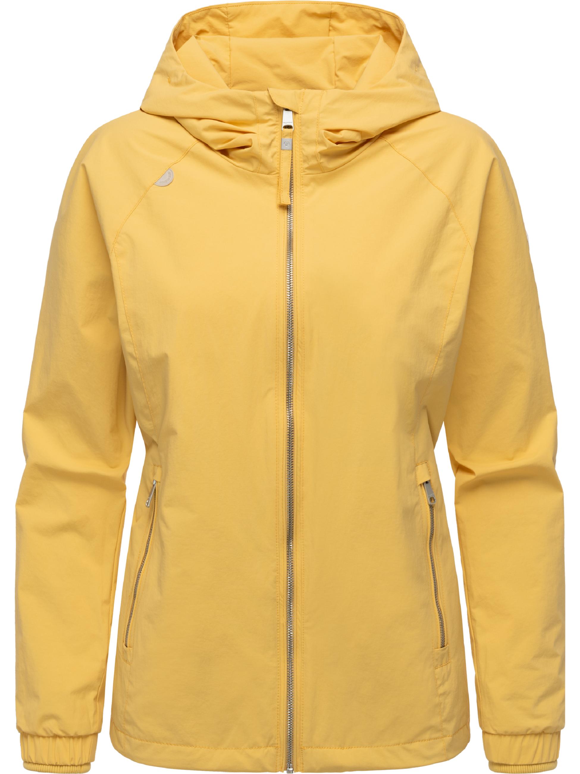 Wasserdichte und atmungsaktive Übergangsjacke "Dizzea" Banana