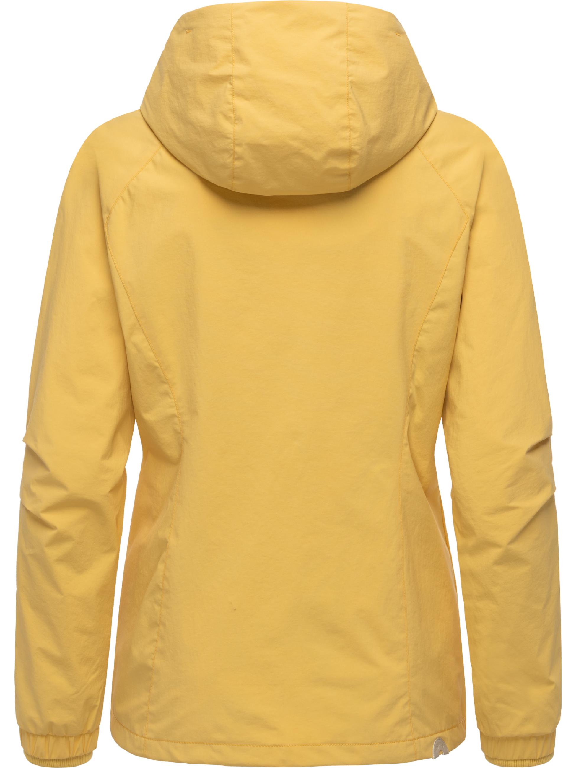 Wasserdichte und atmungsaktive Übergangsjacke "Dizzea" Banana