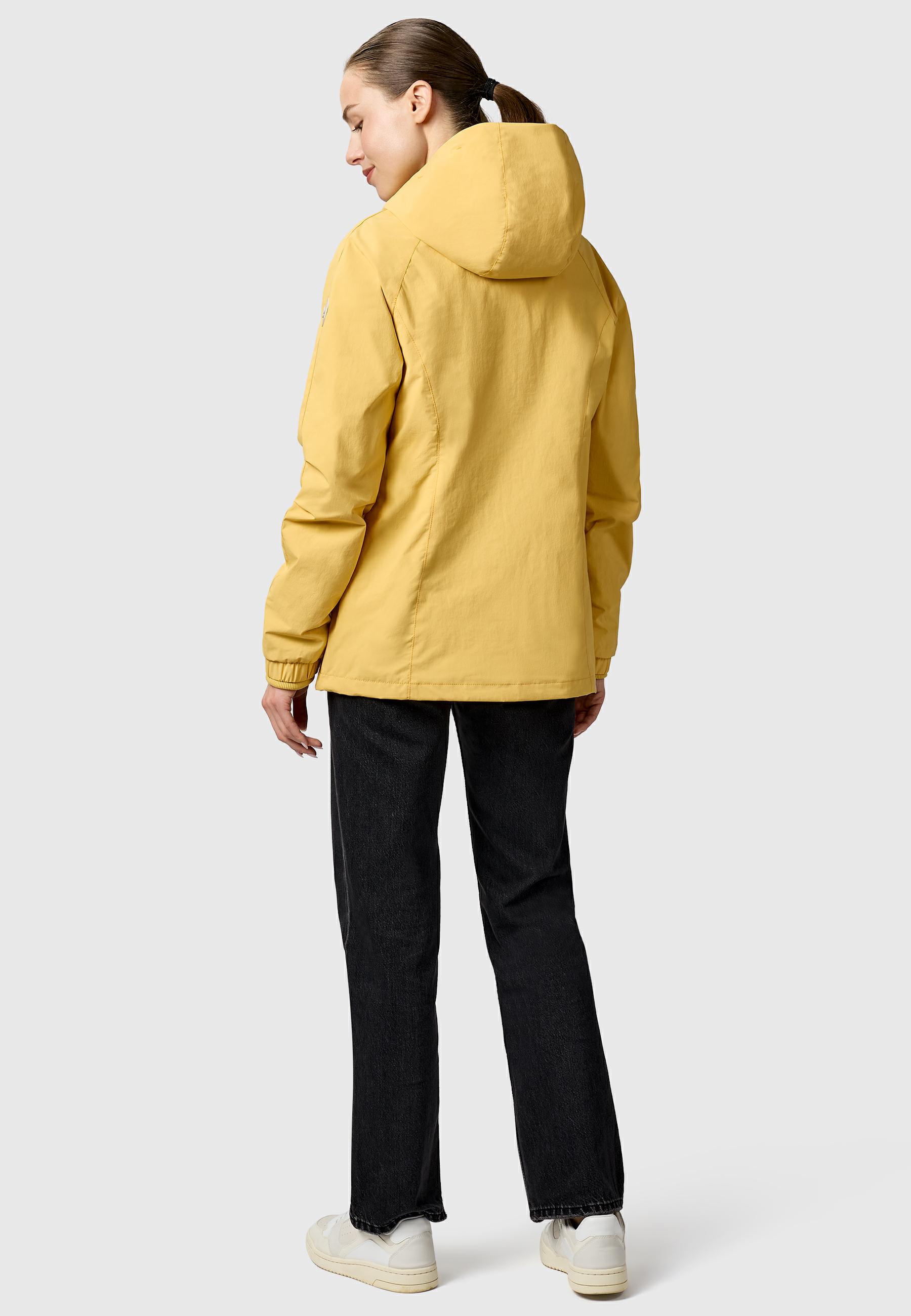 Wasserdichte und atmungsaktive Übergangsjacke "Dizzea" Banana