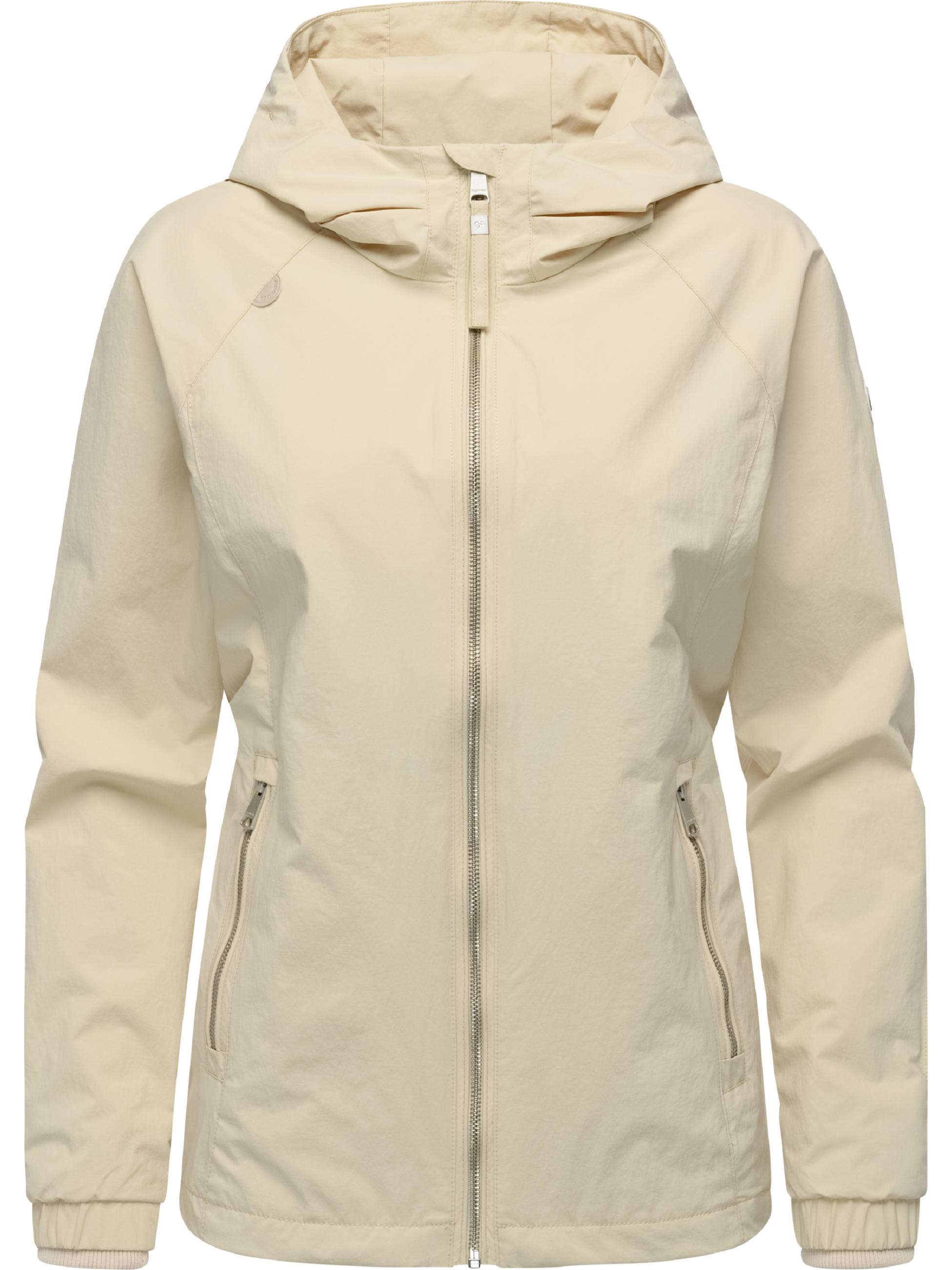 Wasserdichte und atmungsaktive Übergangsjacke "Dizzea" Ecru