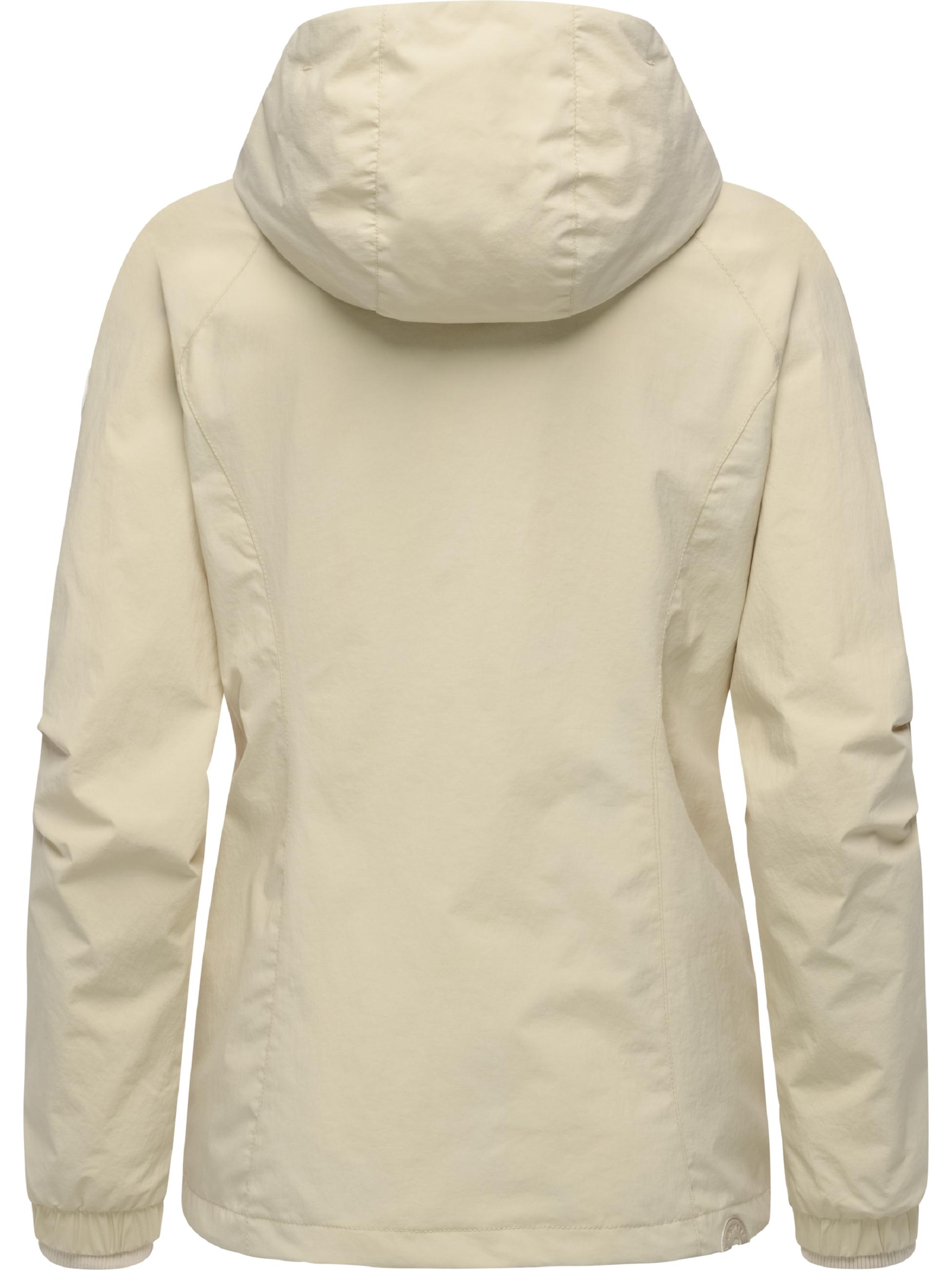 Wasserdichte und atmungsaktive Übergangsjacke "Dizzea" Ecru