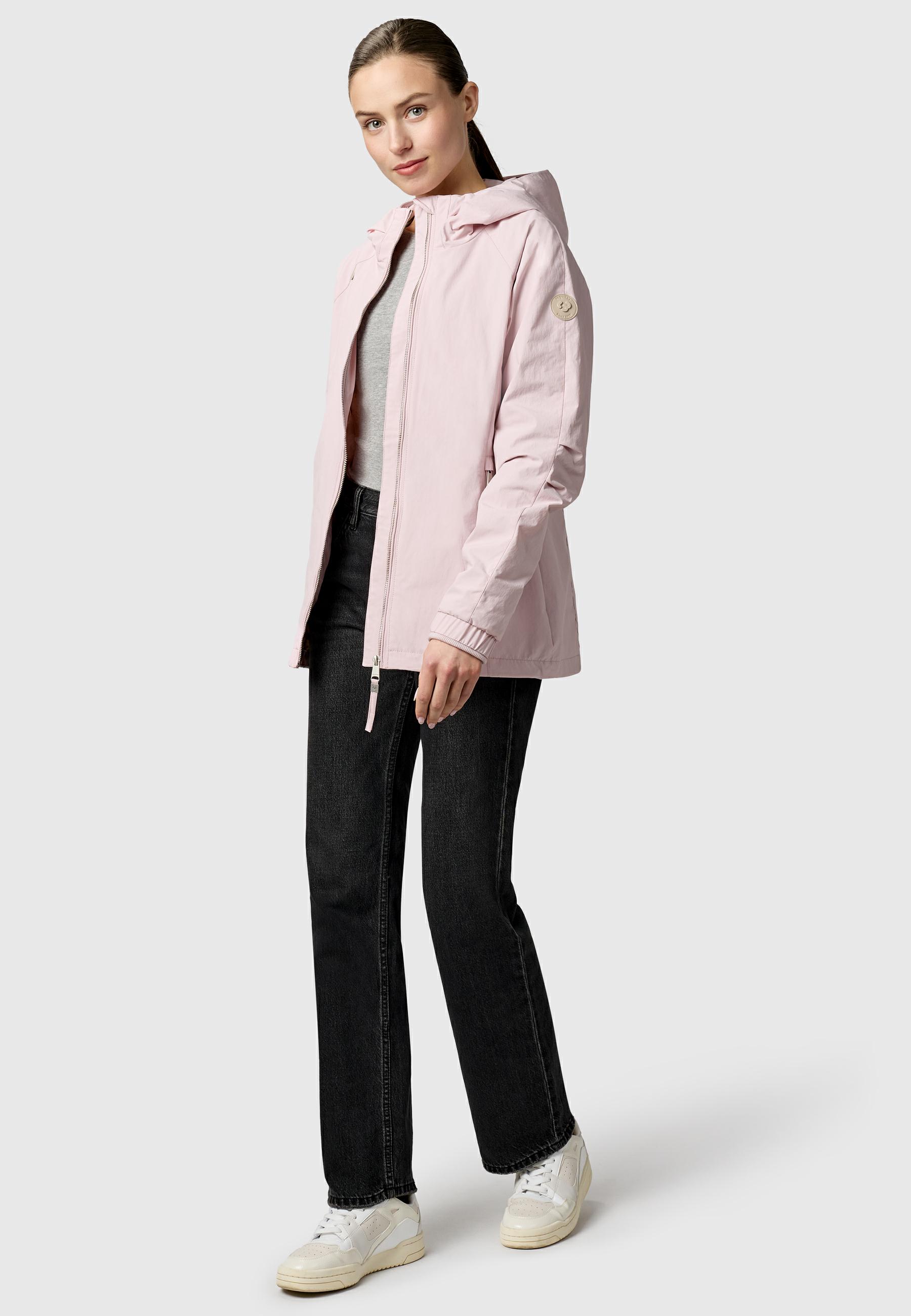 Wasserdichte und atmungsaktive Übergangsjacke "Dizzea" Marshmallow