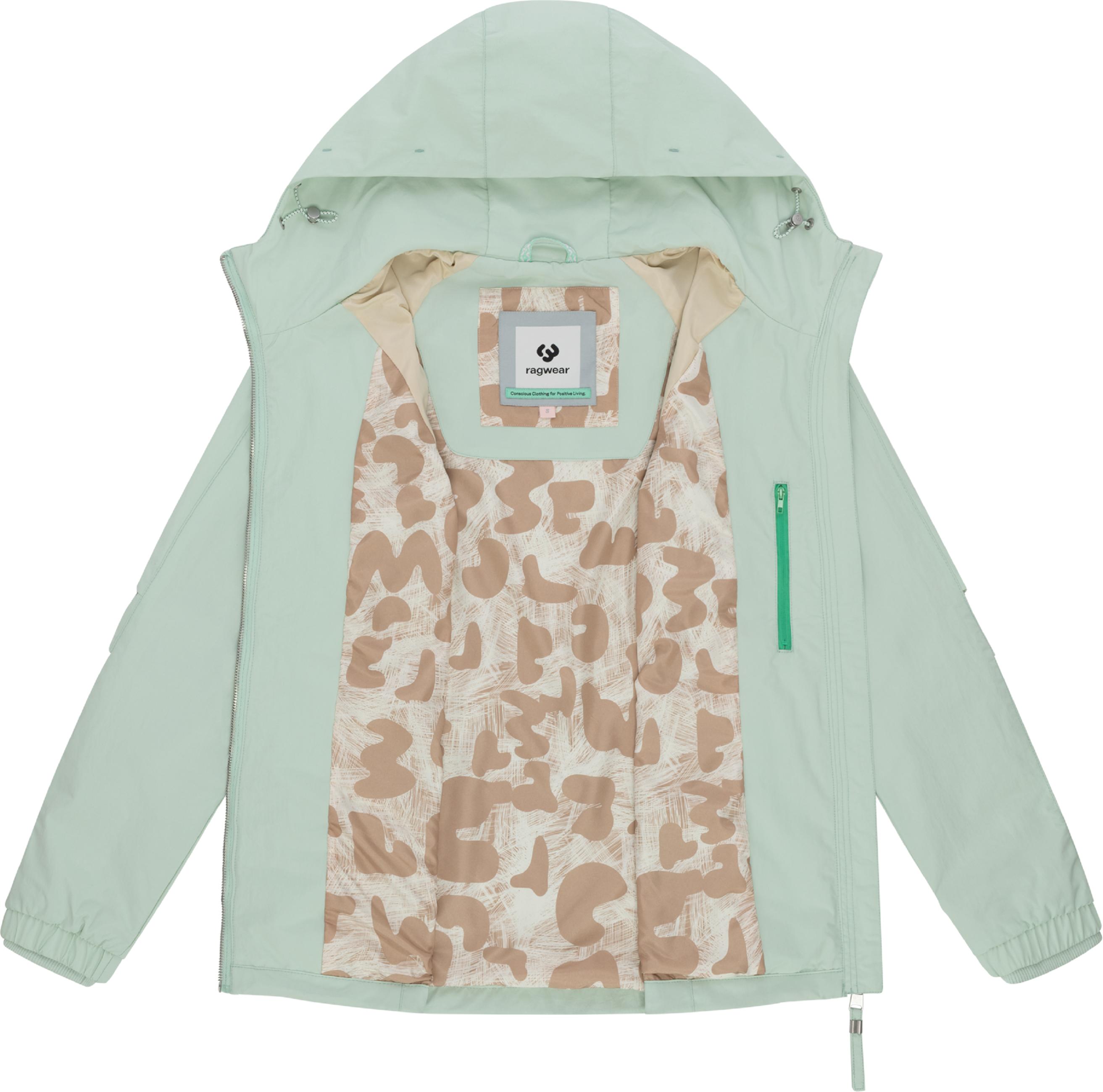 Wasserdichte und atmungsaktive Übergangsjacke "Dizzea" Mint